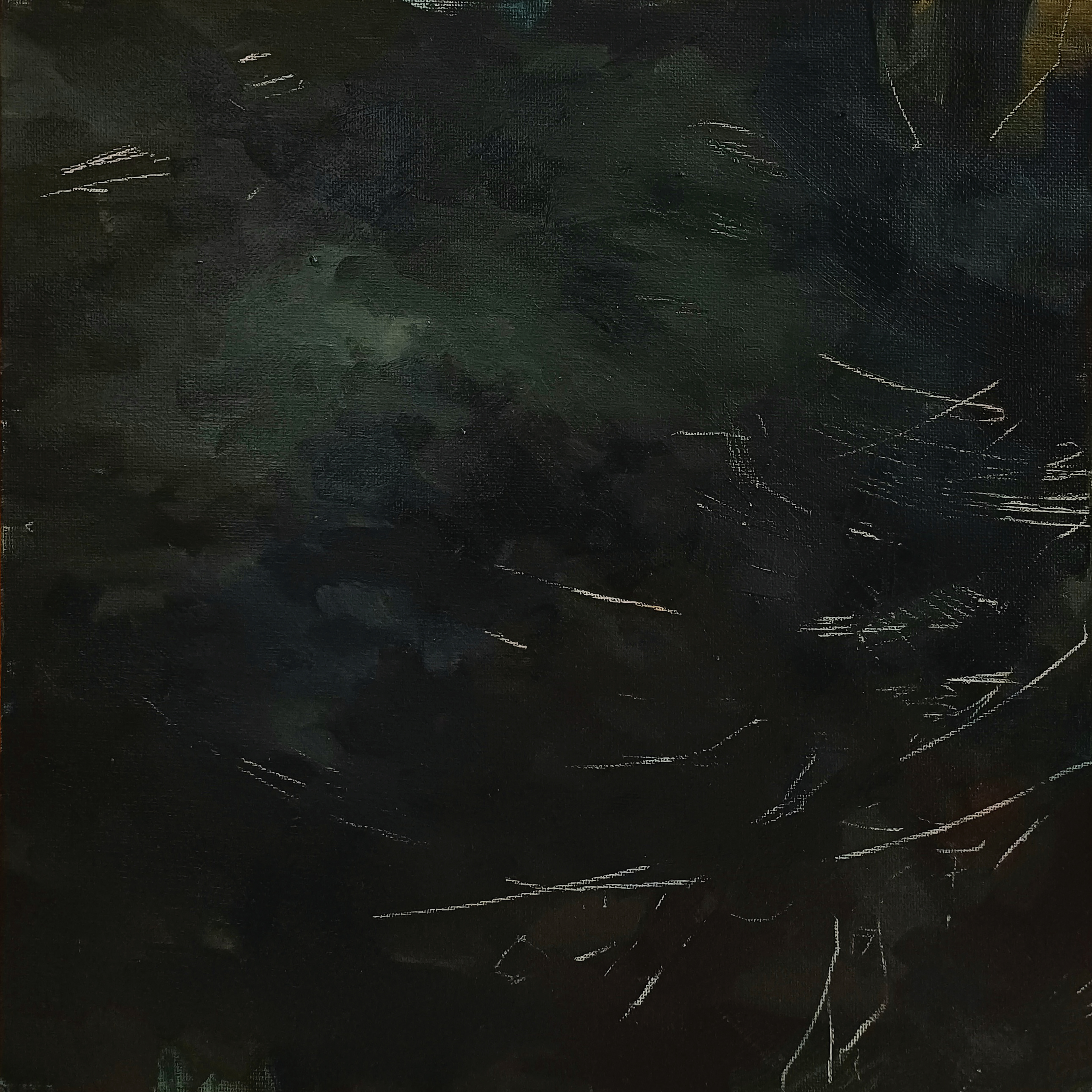 30x30 cm / Oil on canvas board / 2025