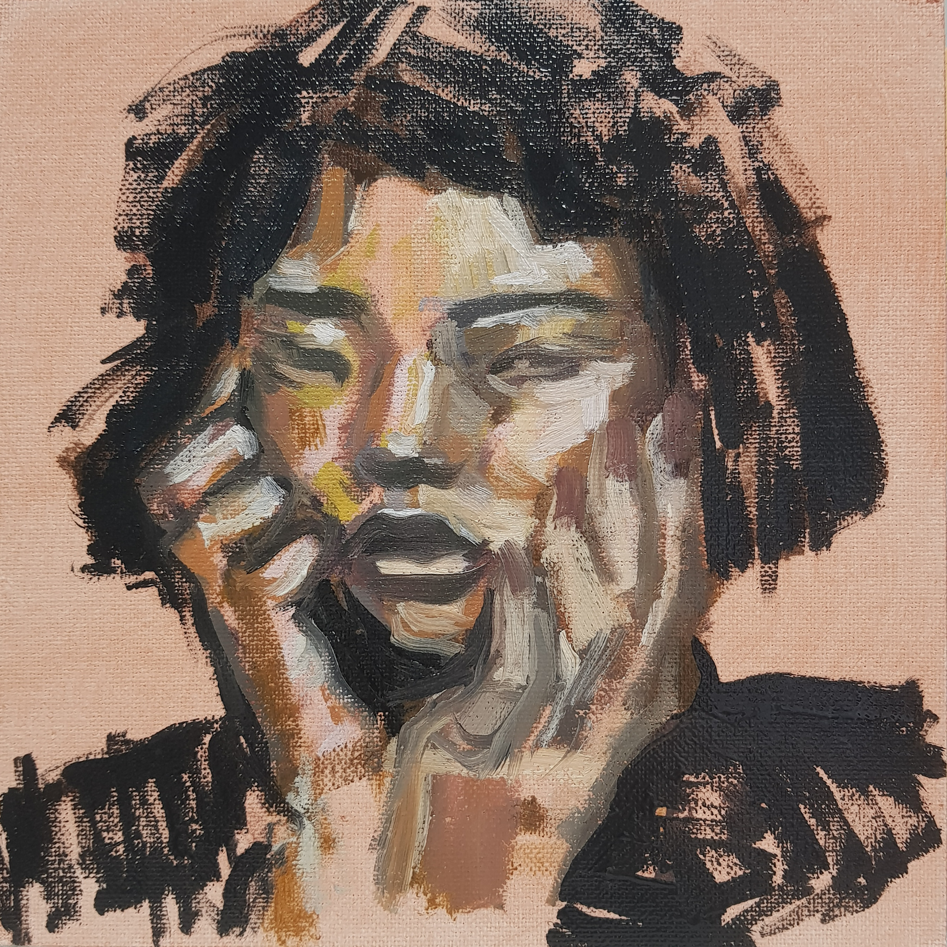 2023 / 20x20 cm / Oil on carton (sold)