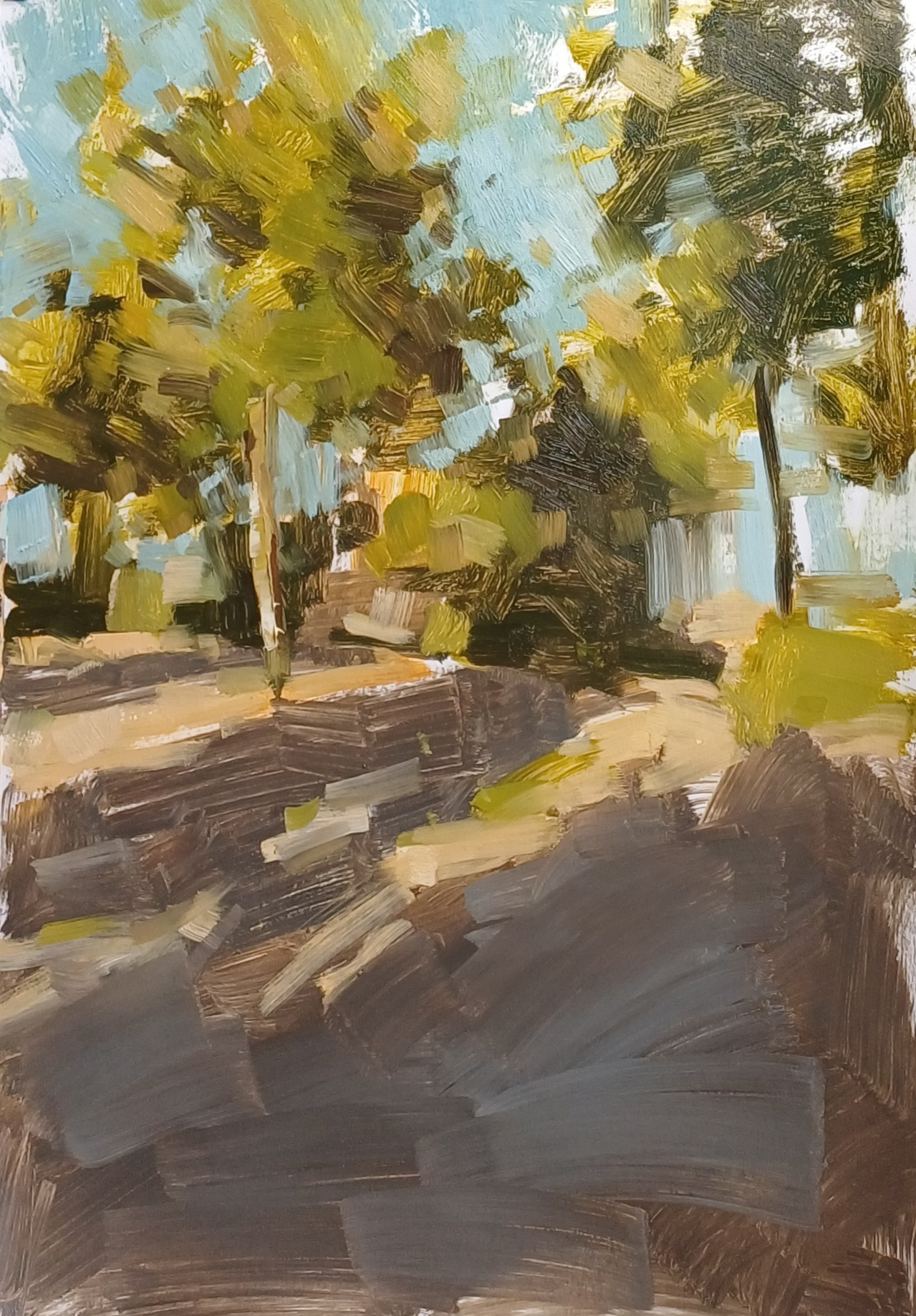 42x29,7 cm / Oil on Paper / 2024