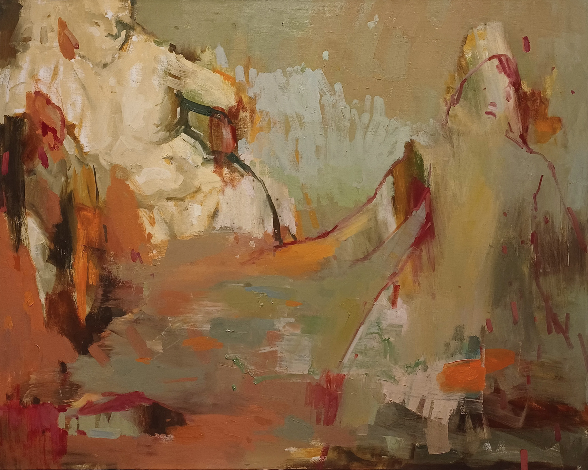 80x100 cm / Oil on canvas / 2025