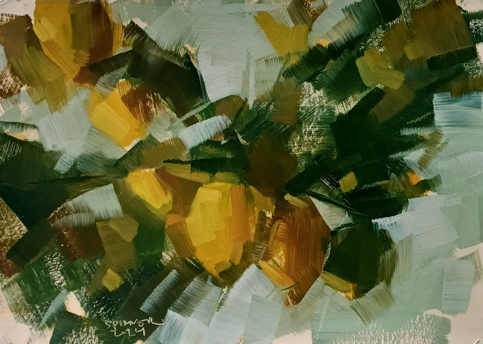 21x29,7 cm / Oil on Paper / 2024 (sold) 