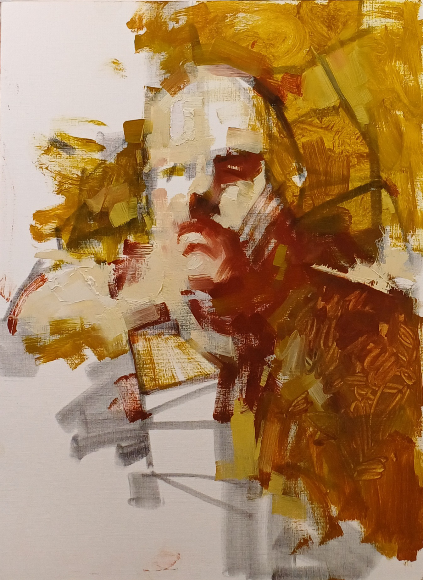 40x30 cm / Oil on Paper / 2024