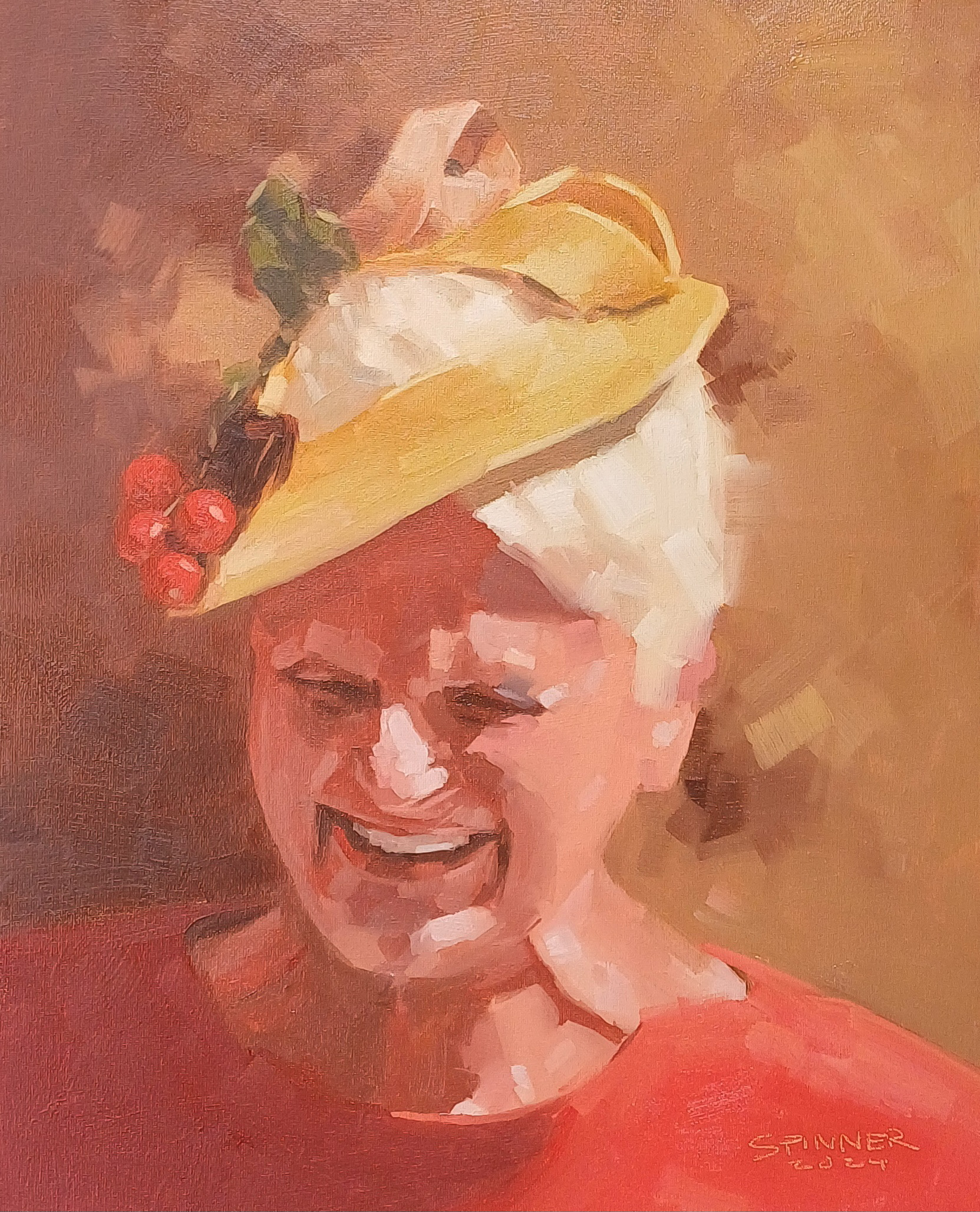 Commission / 2024 / 40x50 cm / Oil on carton