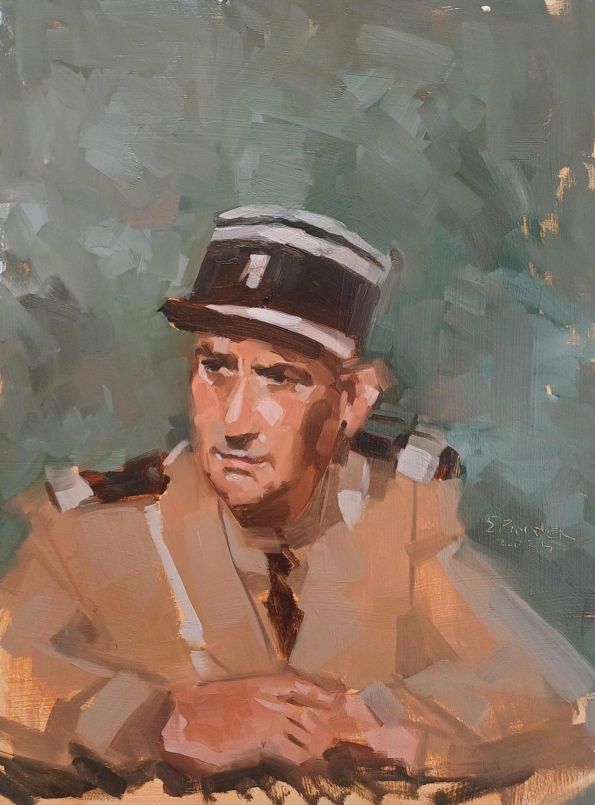 Cruchot / 2024 / 30x40 cm / Oil on HDF