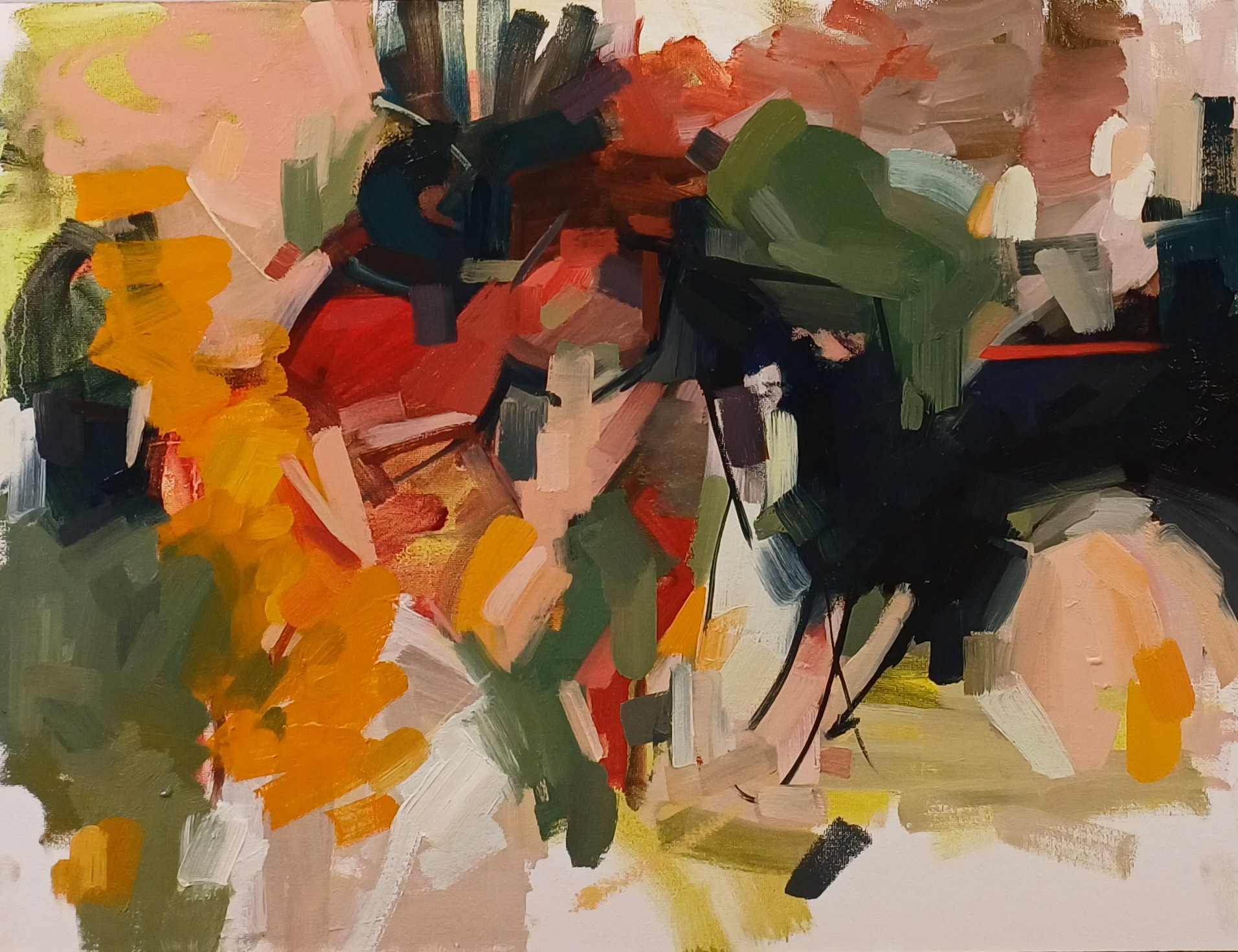 30x40 cm / Oil on Canvas Board / 2024