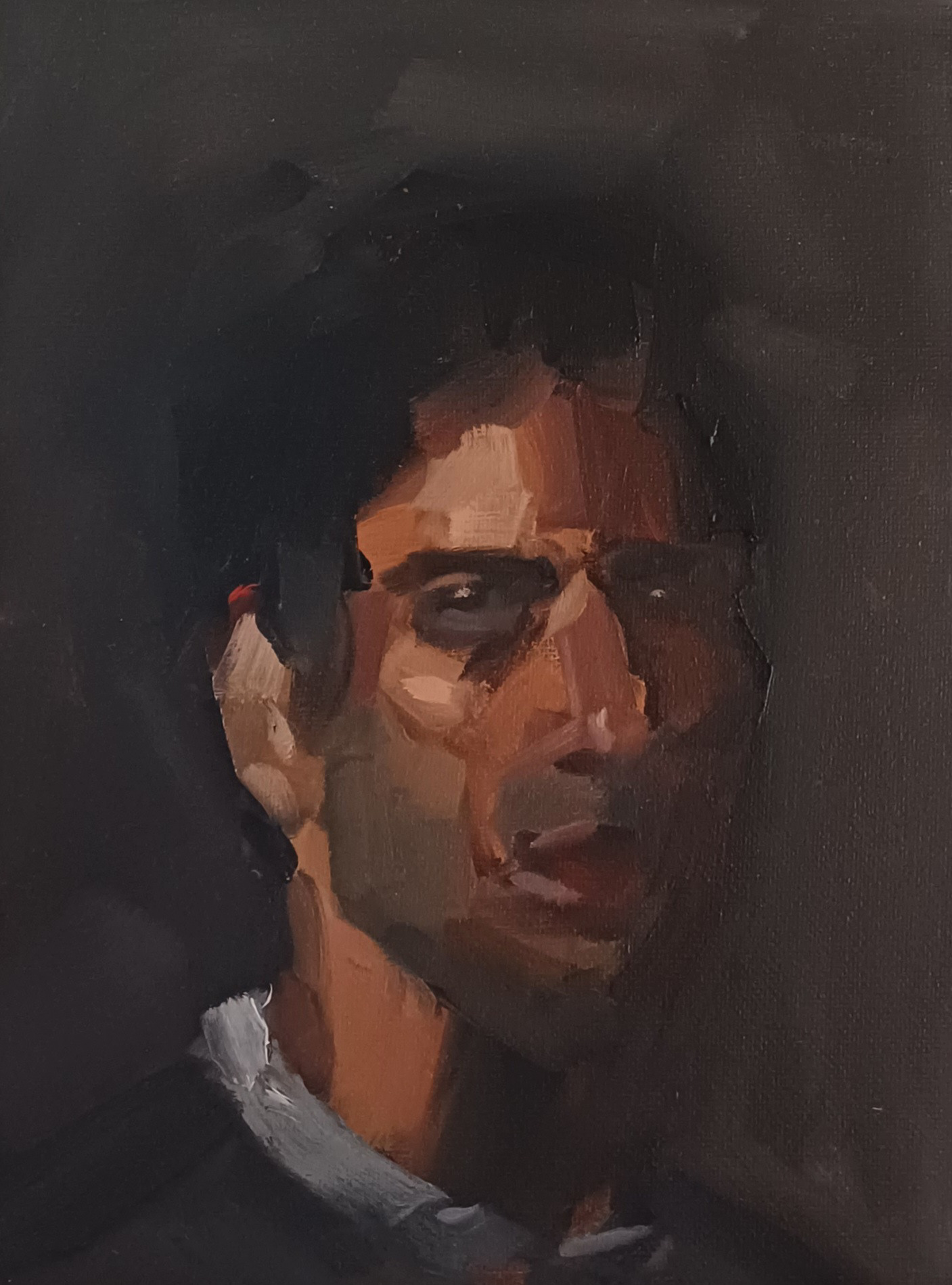 2023 / 18x24 cm / Oil on carton