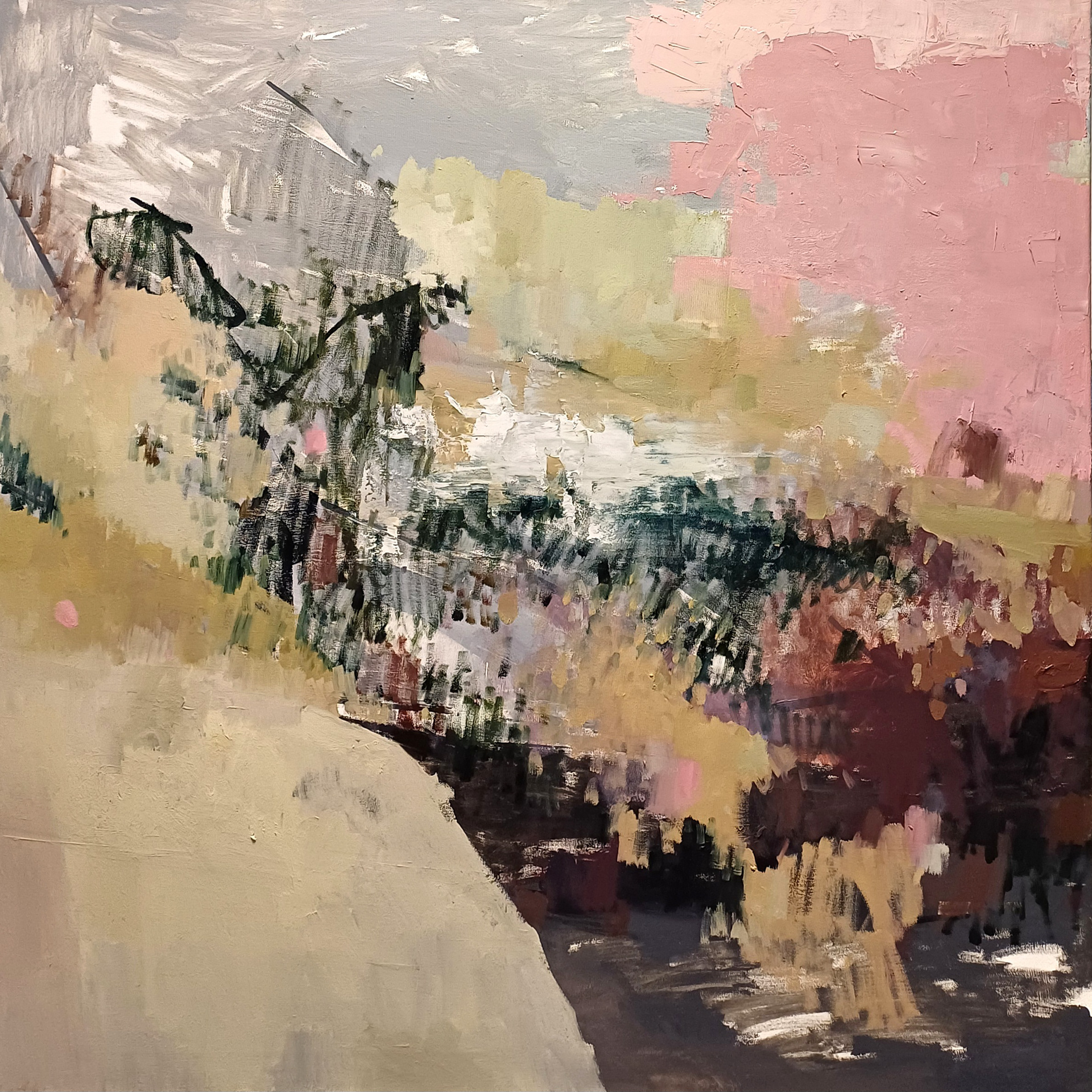 100x100 cm / Oil on canvas / 2025