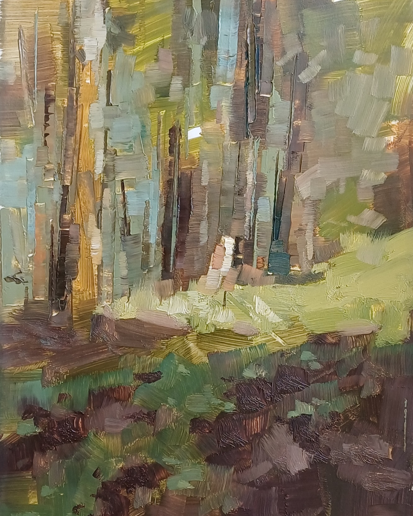 29,7x21 cm / Oil on Paper / 2024