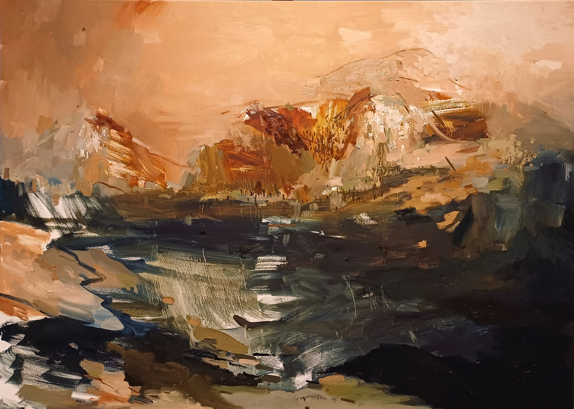 100x140 cm / Oil on canvas / 2025