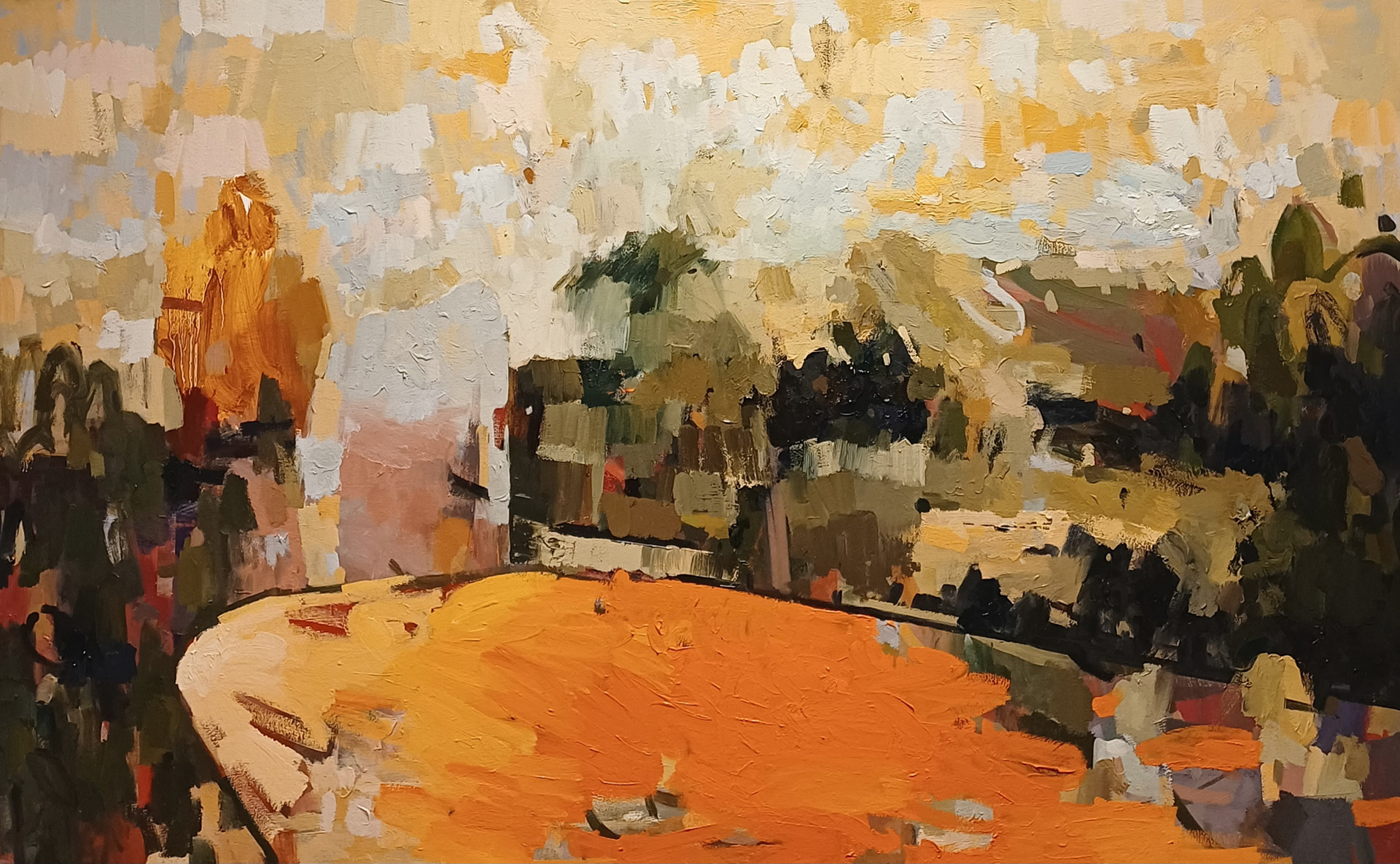 80x130 cm / Oil on canvas / 2025