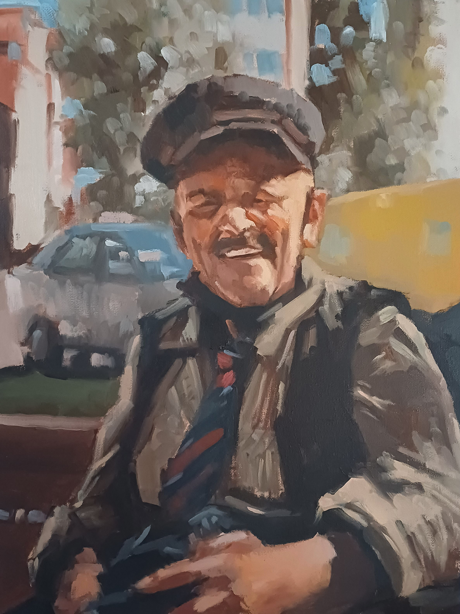 2023 / 30x40 cm / Oil on carton