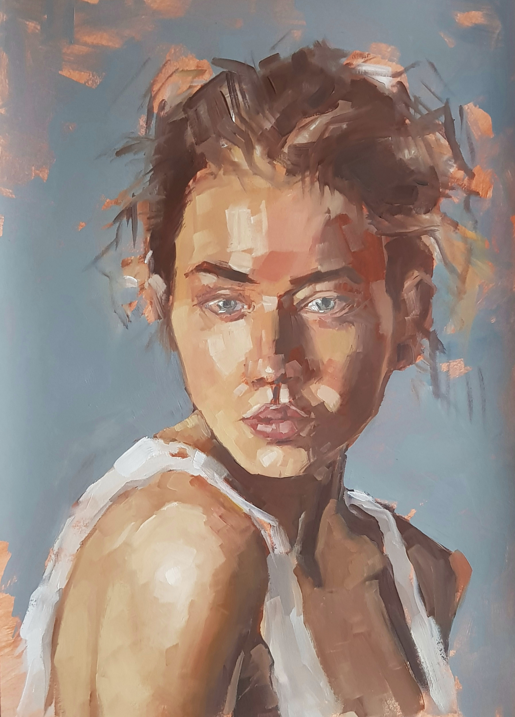 2023 / DINA3 / Oil on paper (sold)