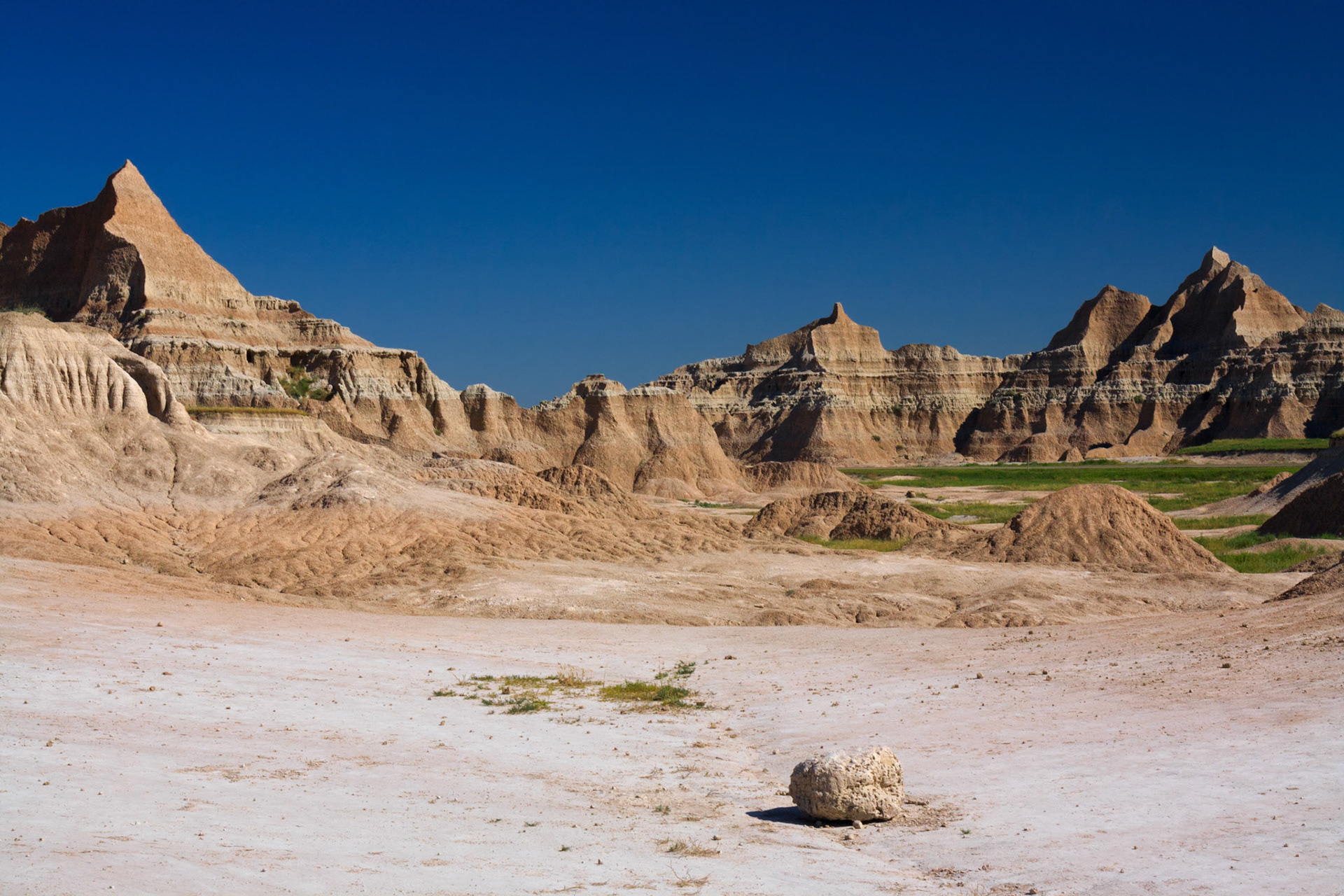 Badlands National Park from the Fossil trail, South Dakota