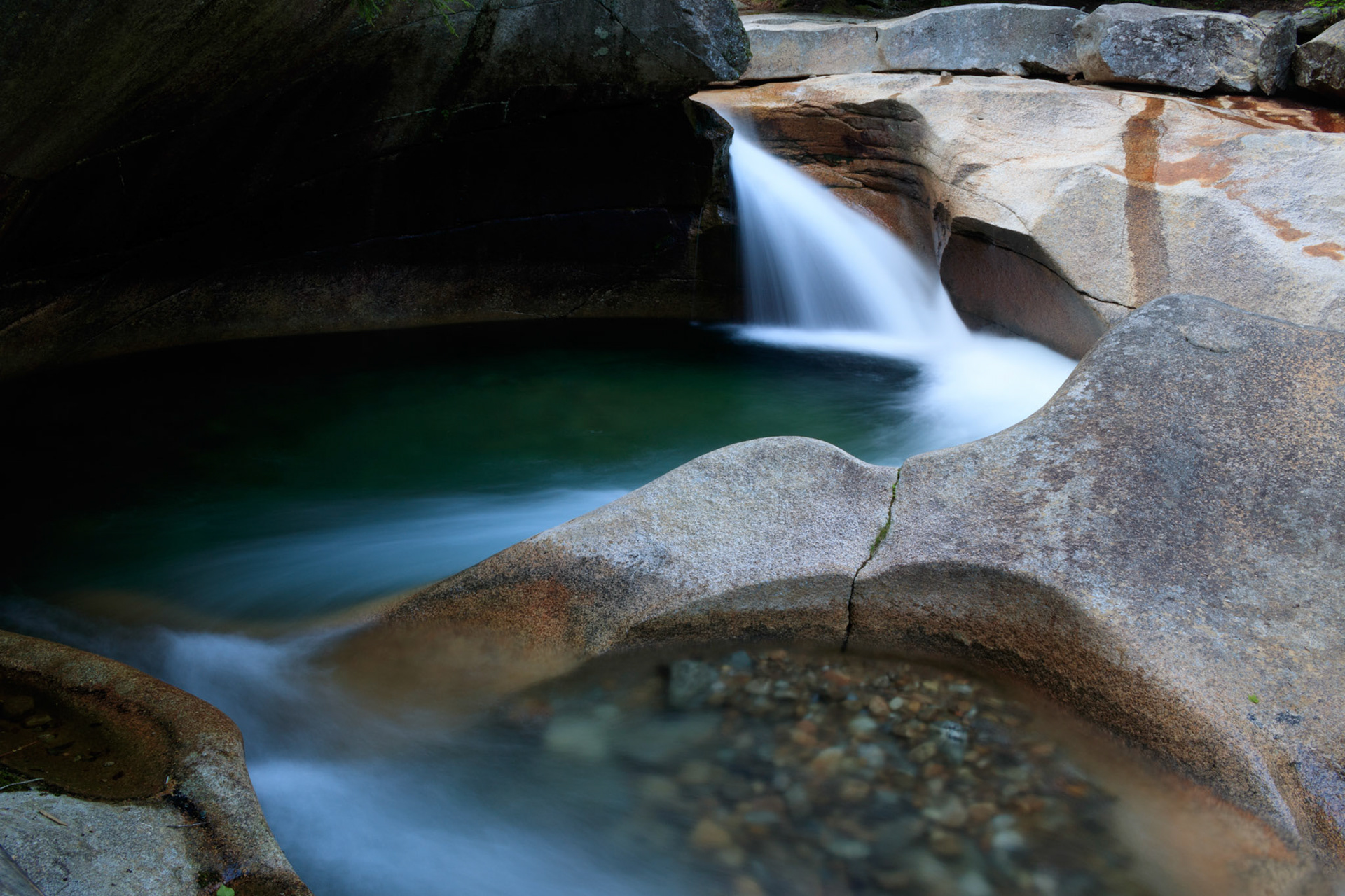 The Basin, Franconia Notch State Park, White Mountains, New Hampshire