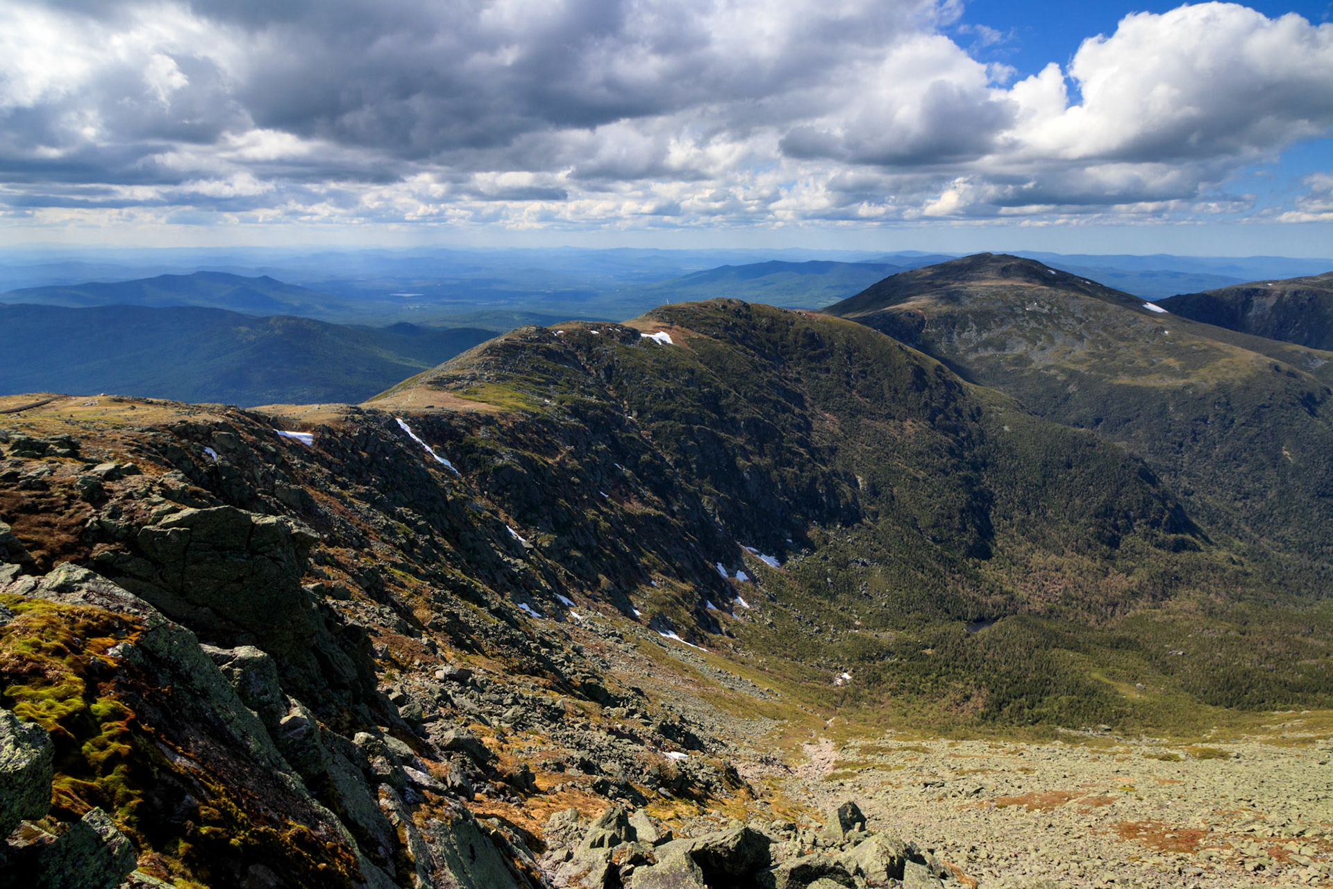 Presidential Range from Great Gulf Trail, Mount Washington, White Mountain National Forest, New Hampshire