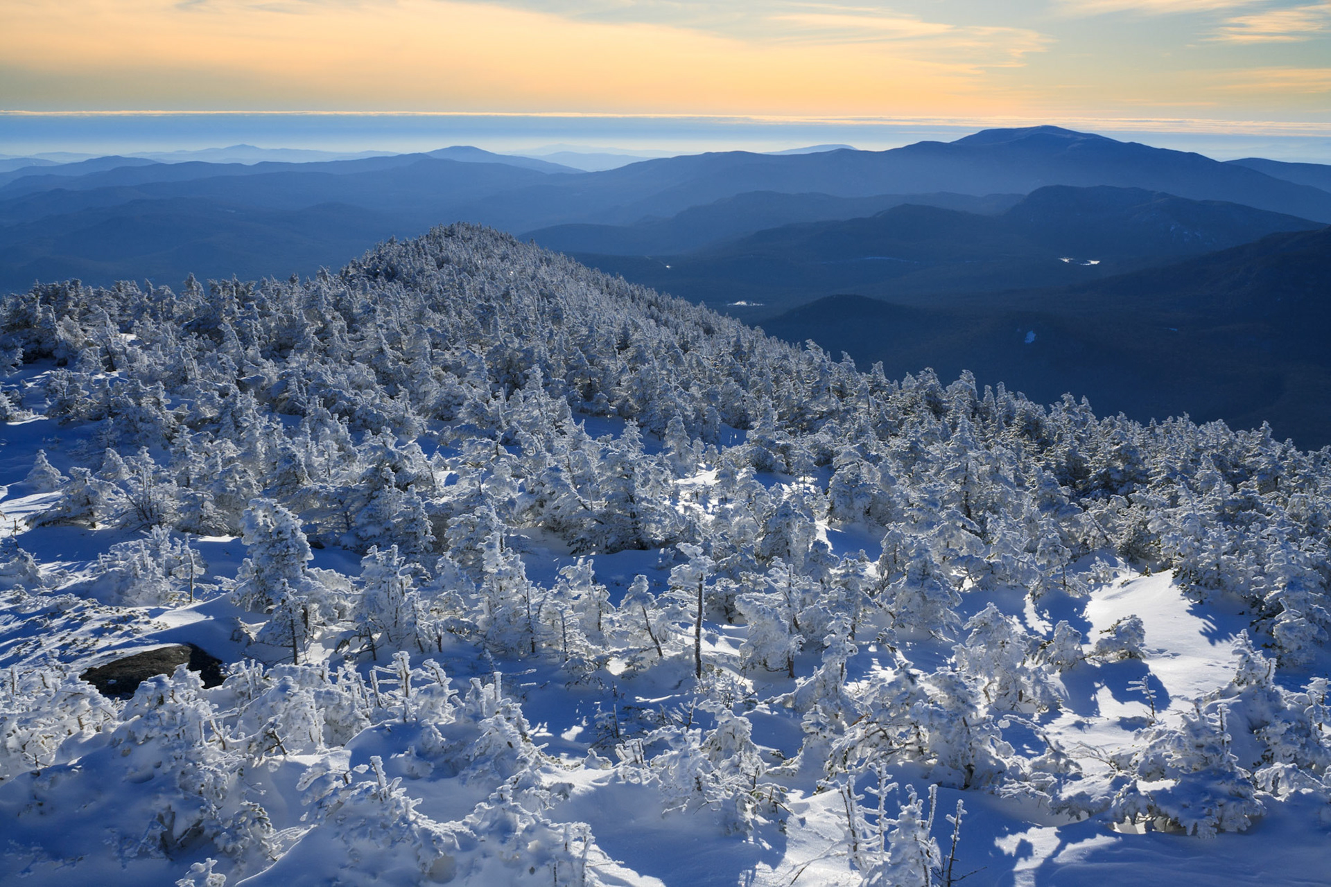 Winter on Franconia Ridge, White Mountain National Forest, New Hampshire