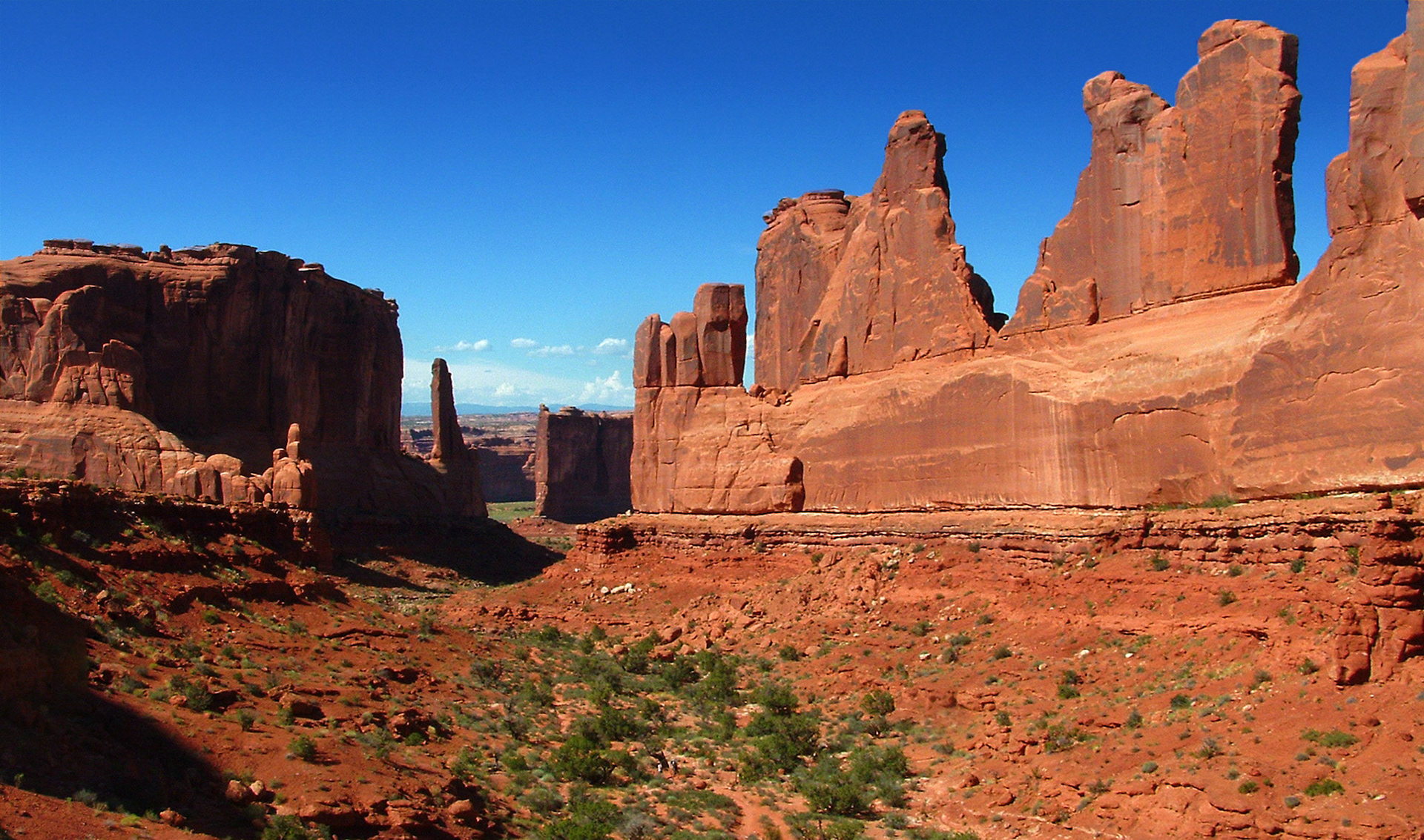 Park Avenue, Arches National Park, Utah