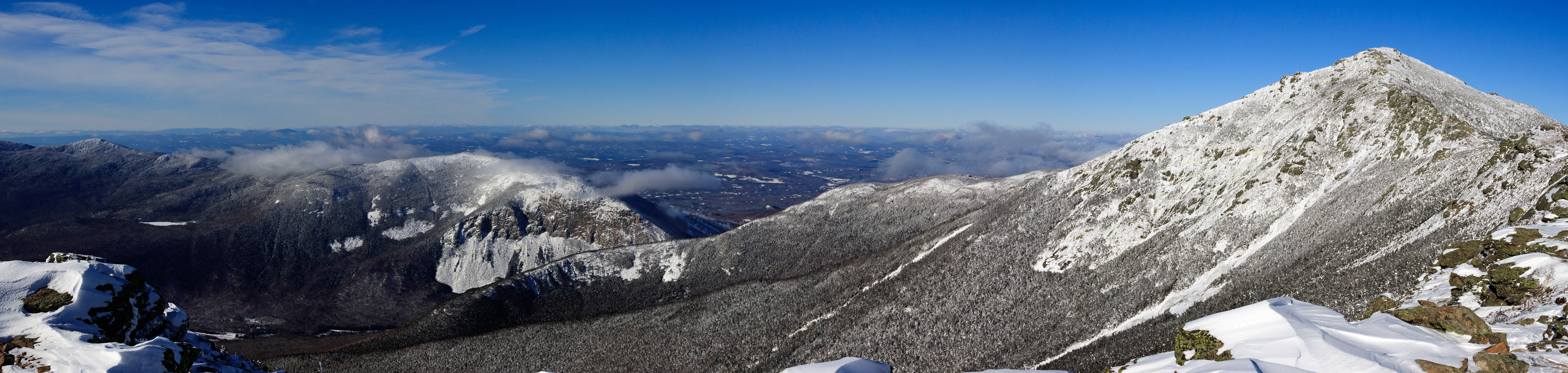 Franconia Ridge panorama from Little Haystack, White Mountain National Forest, New Hampshire
