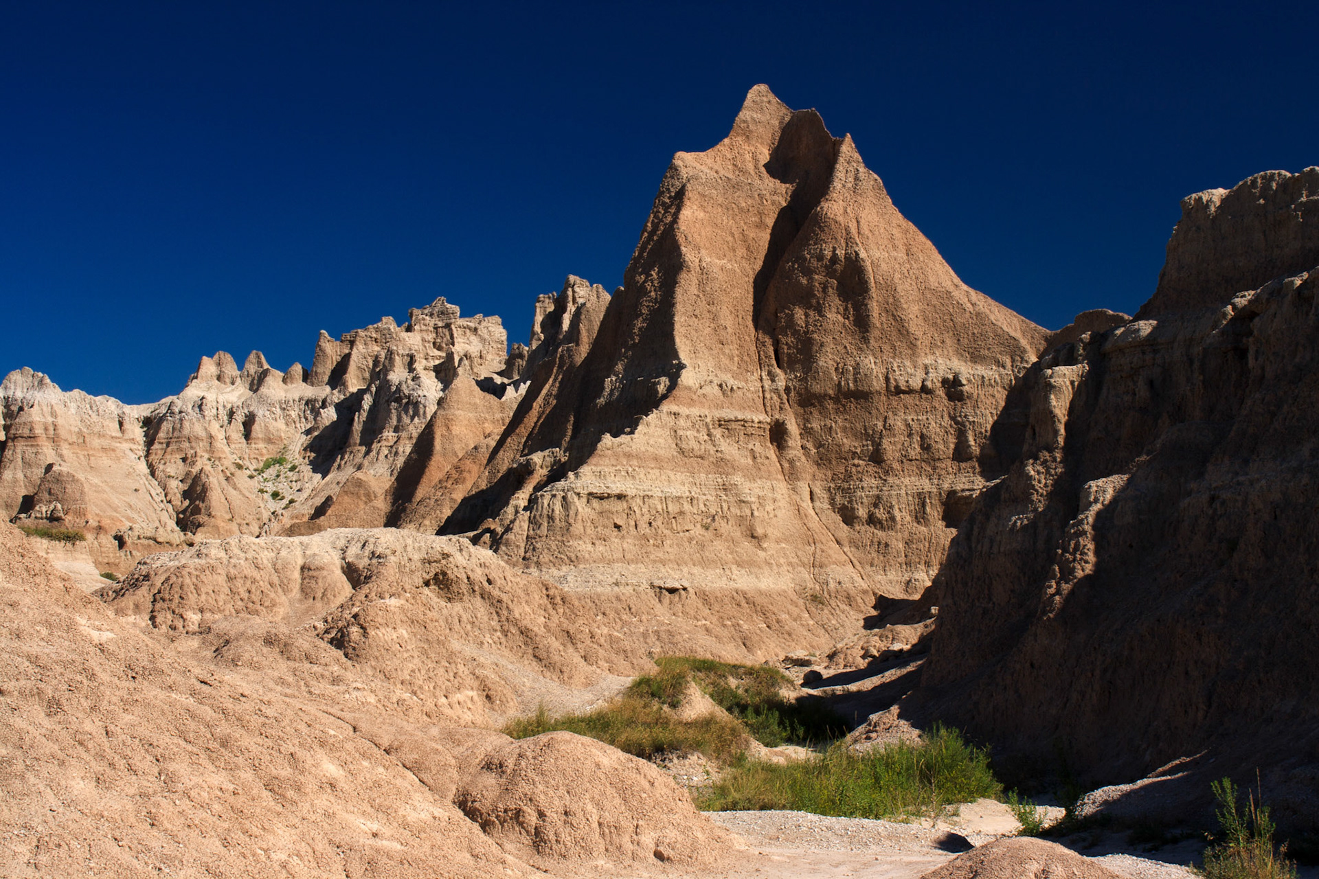 Badlands National Park from the Fossil trail, South Dakota