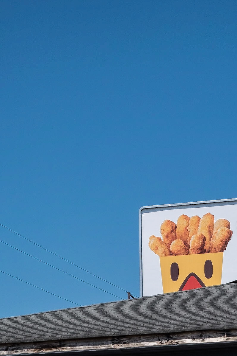 Chicken Fries Watching Over Me