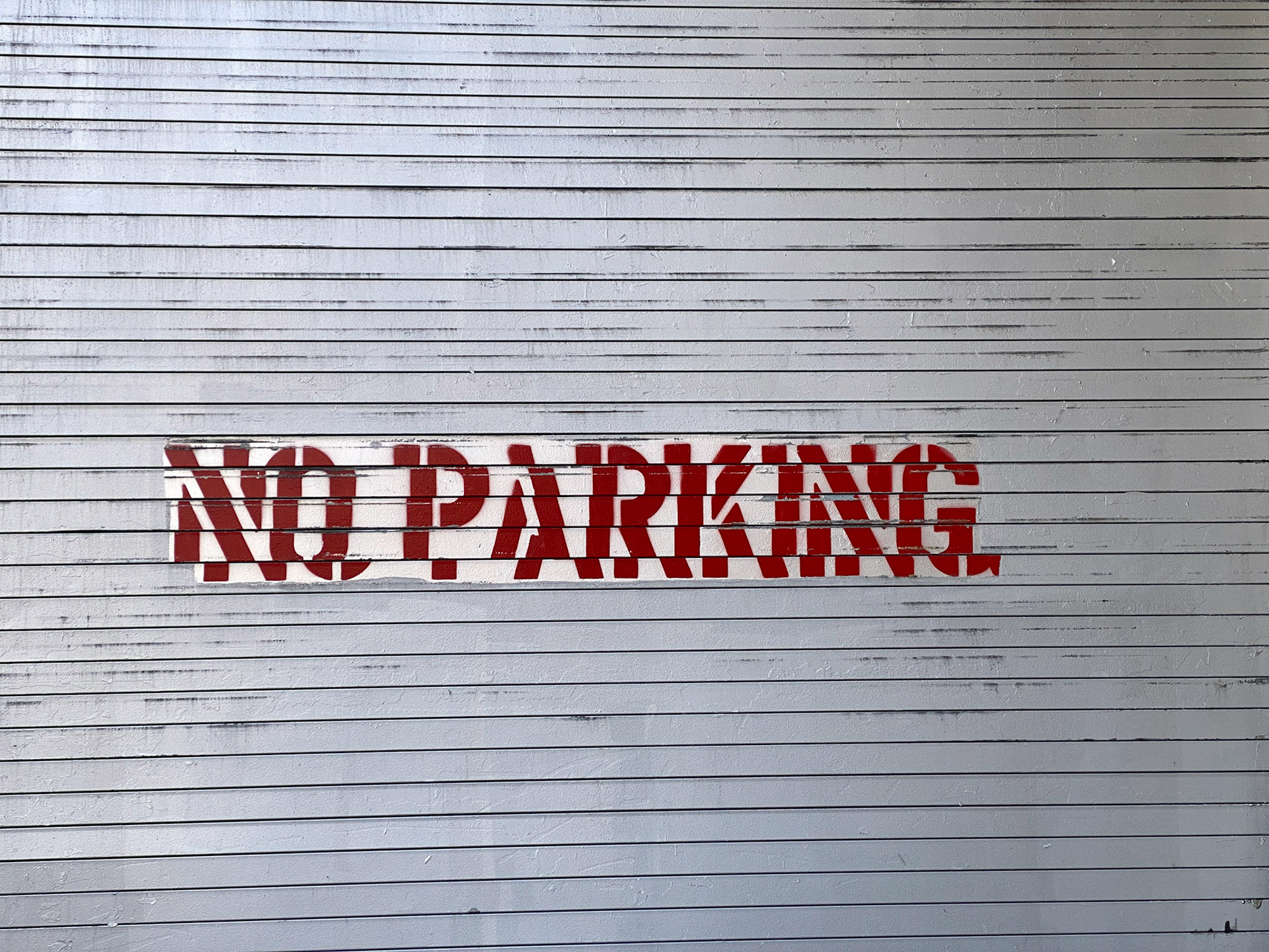 No Parking