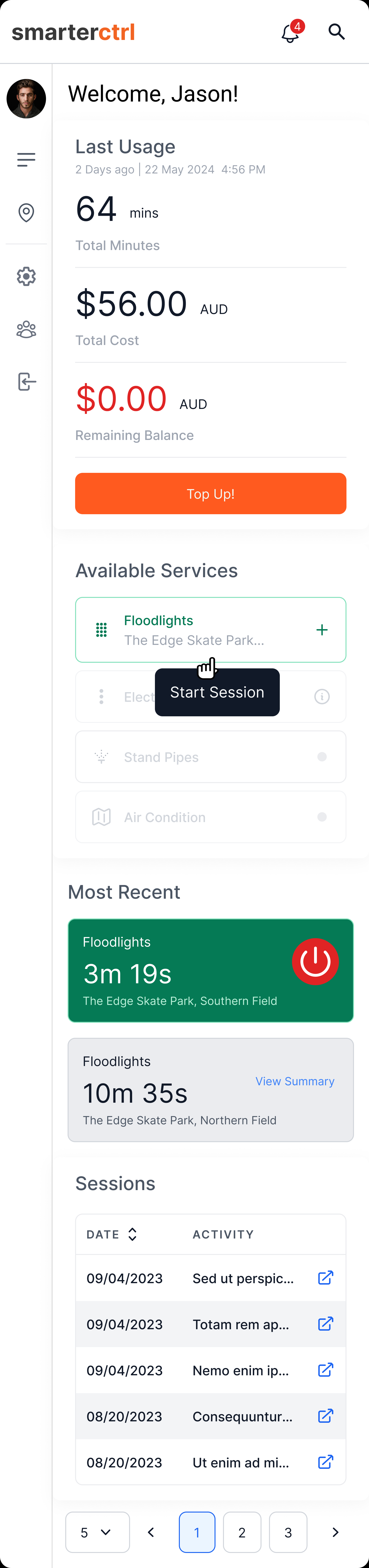 Customer App
