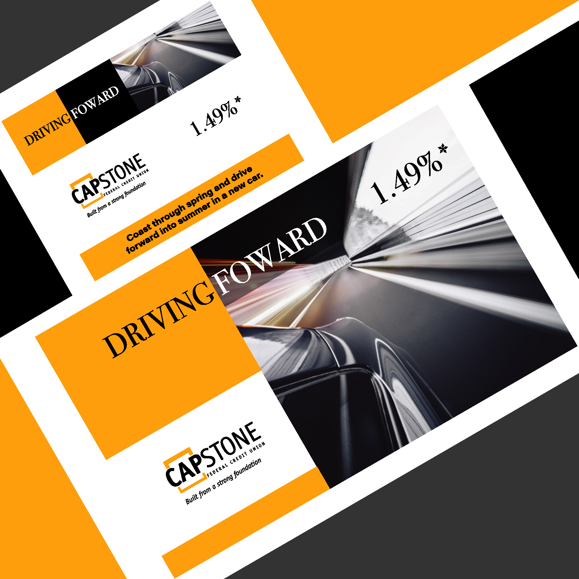AUTO Loan Postcard Styling