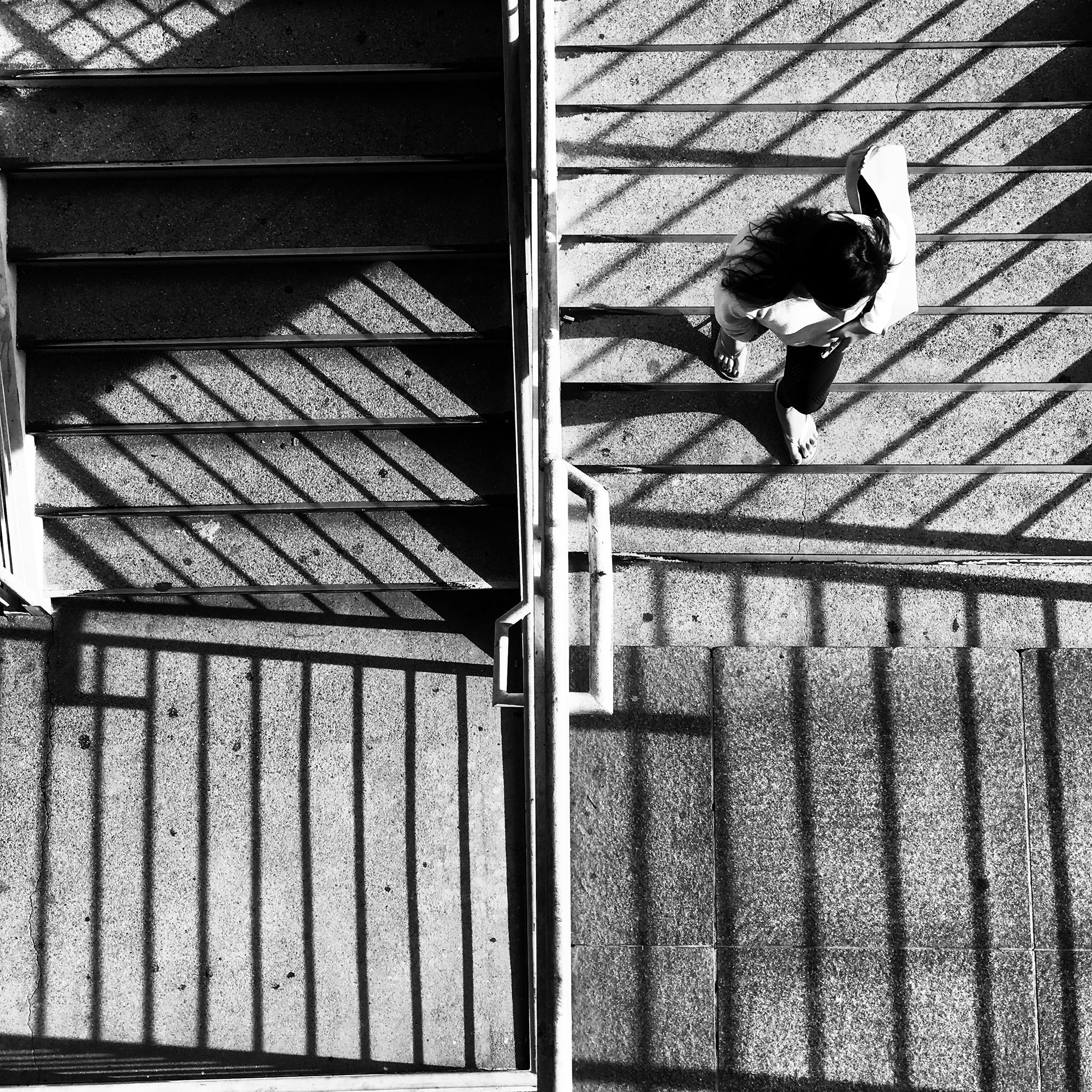 Angels’ Flight, Stairwell to Street Level, DTLA