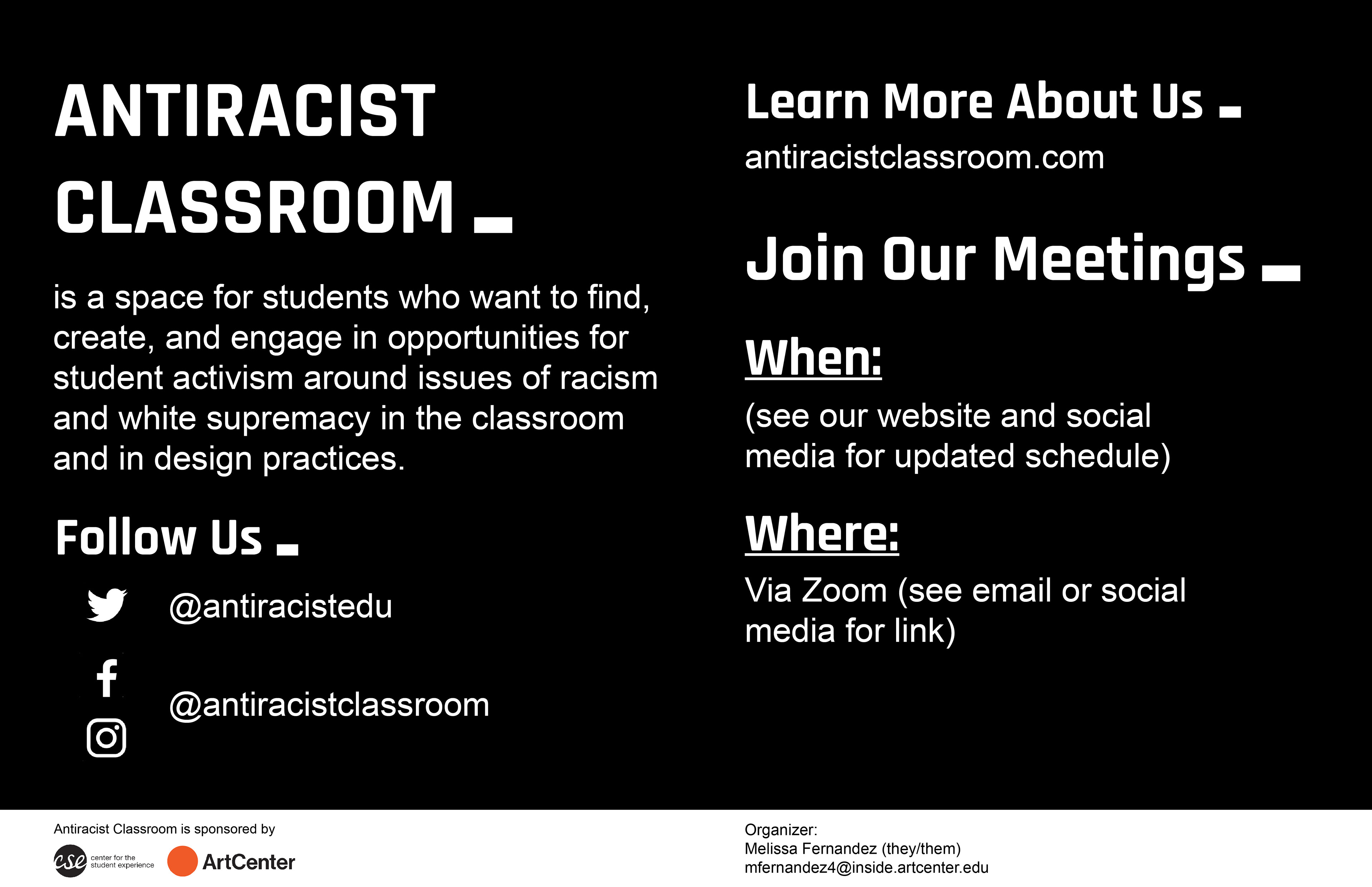 An informational banner