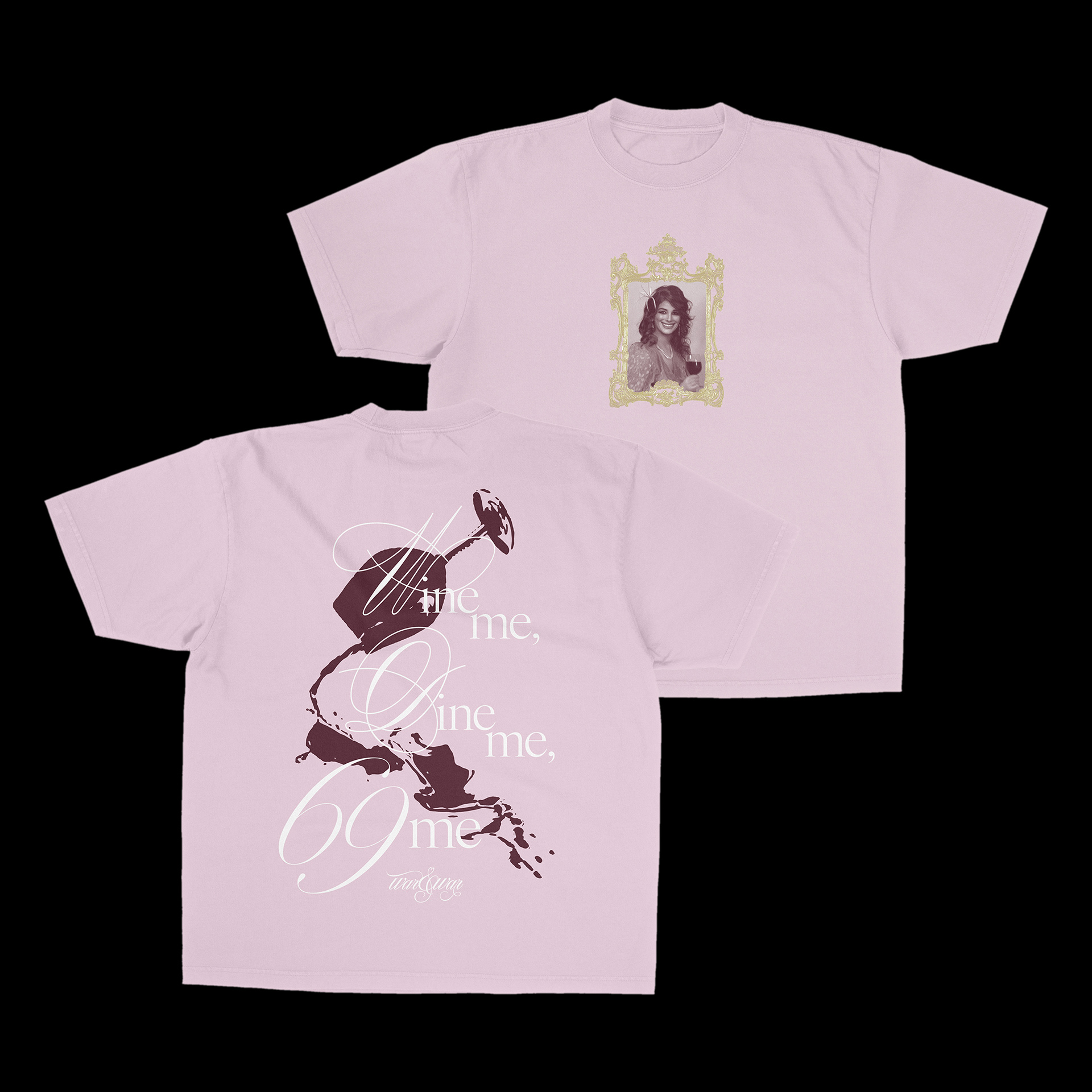 A Sensual Affair Tee - War and War, Merch Design 2023