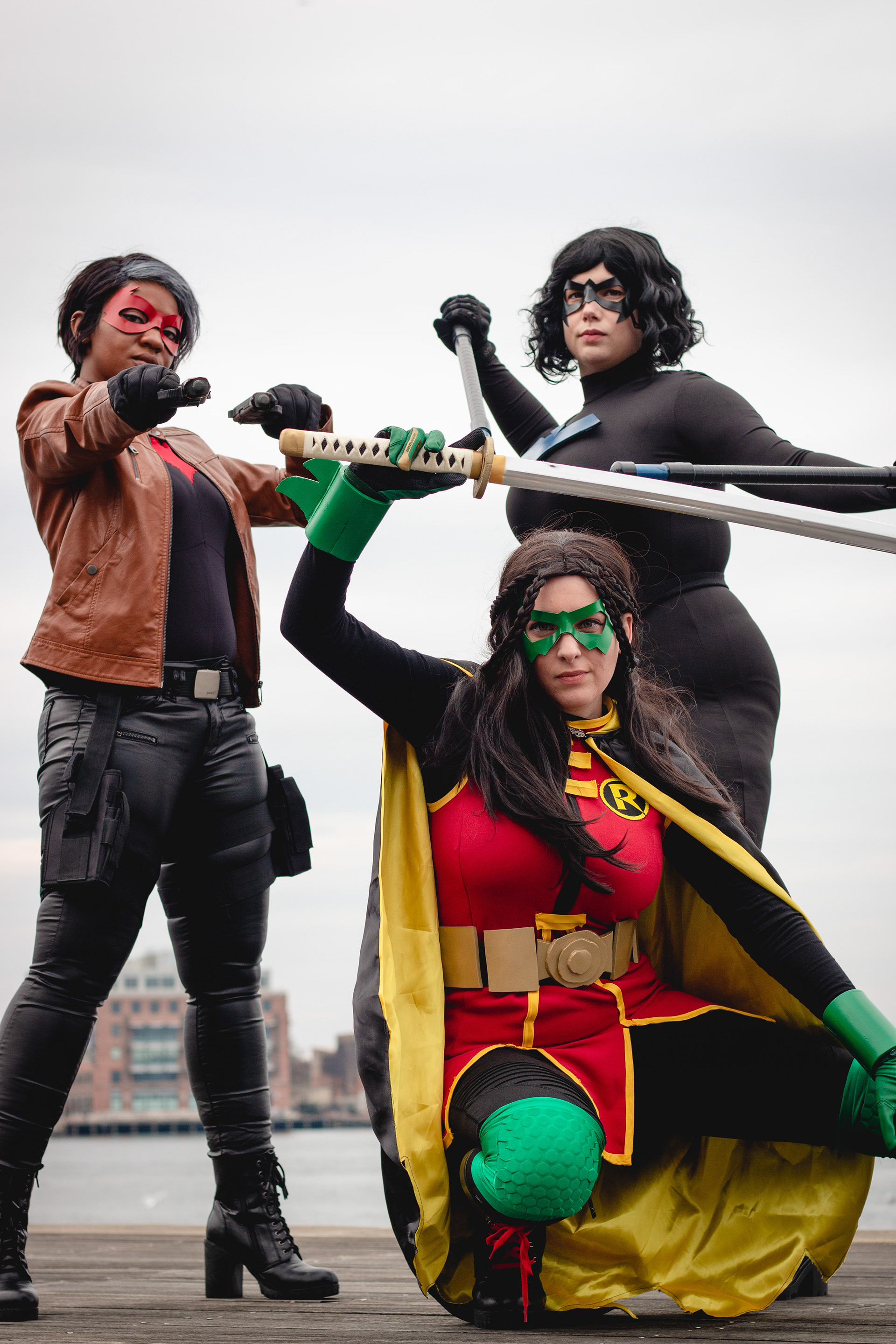 @phreshxbear (L), @cosmic_sea_turtle (M), right cosplayer not on IG