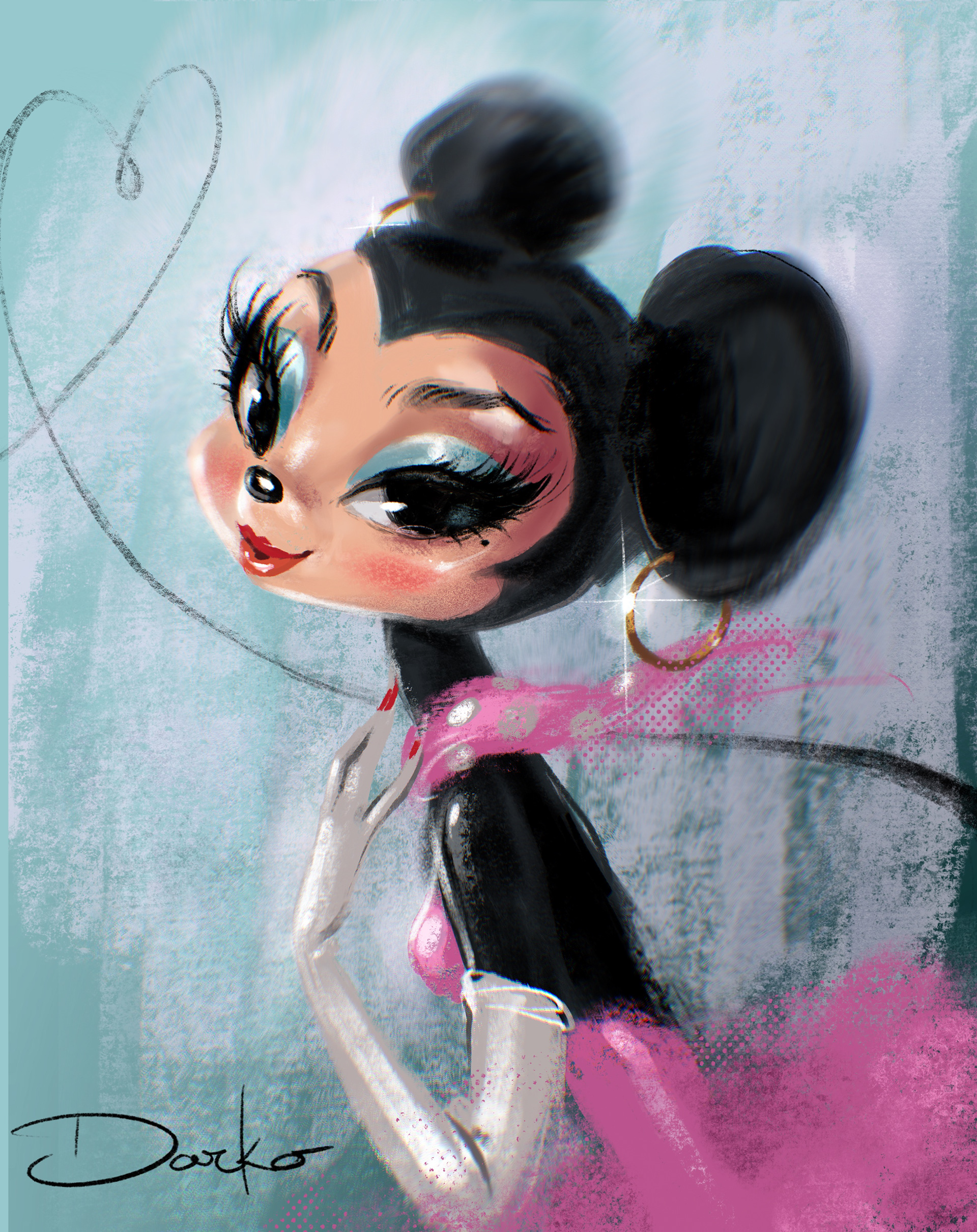 Minnie in Paris