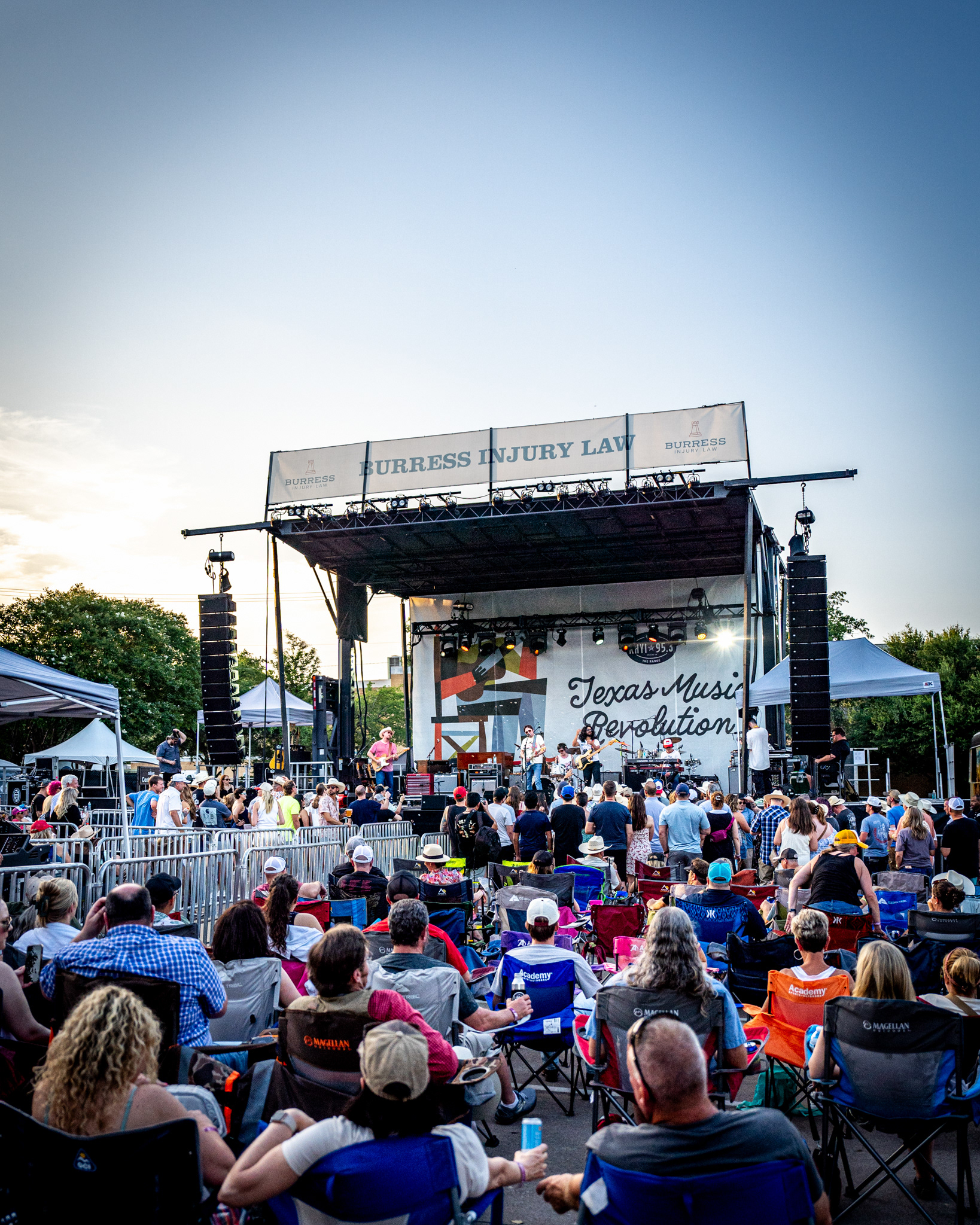 Burress Law Stage @ Texas Music Revolution