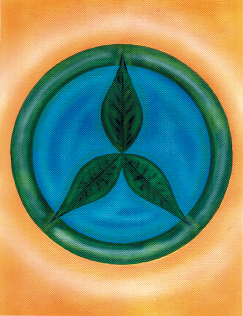 "Protector of Life" acrylic art / Where Heavens Meet