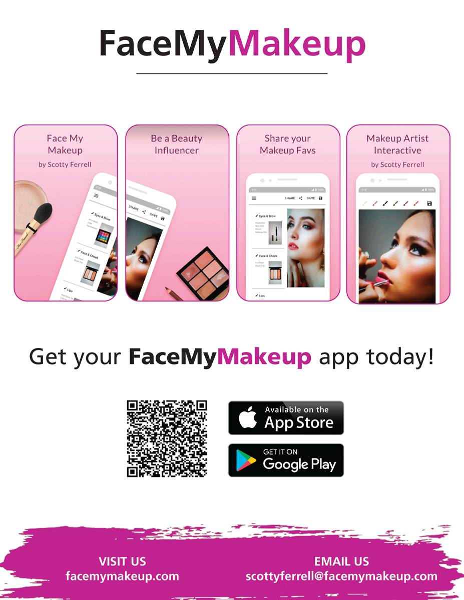 Face My Makeup flyer (front)
