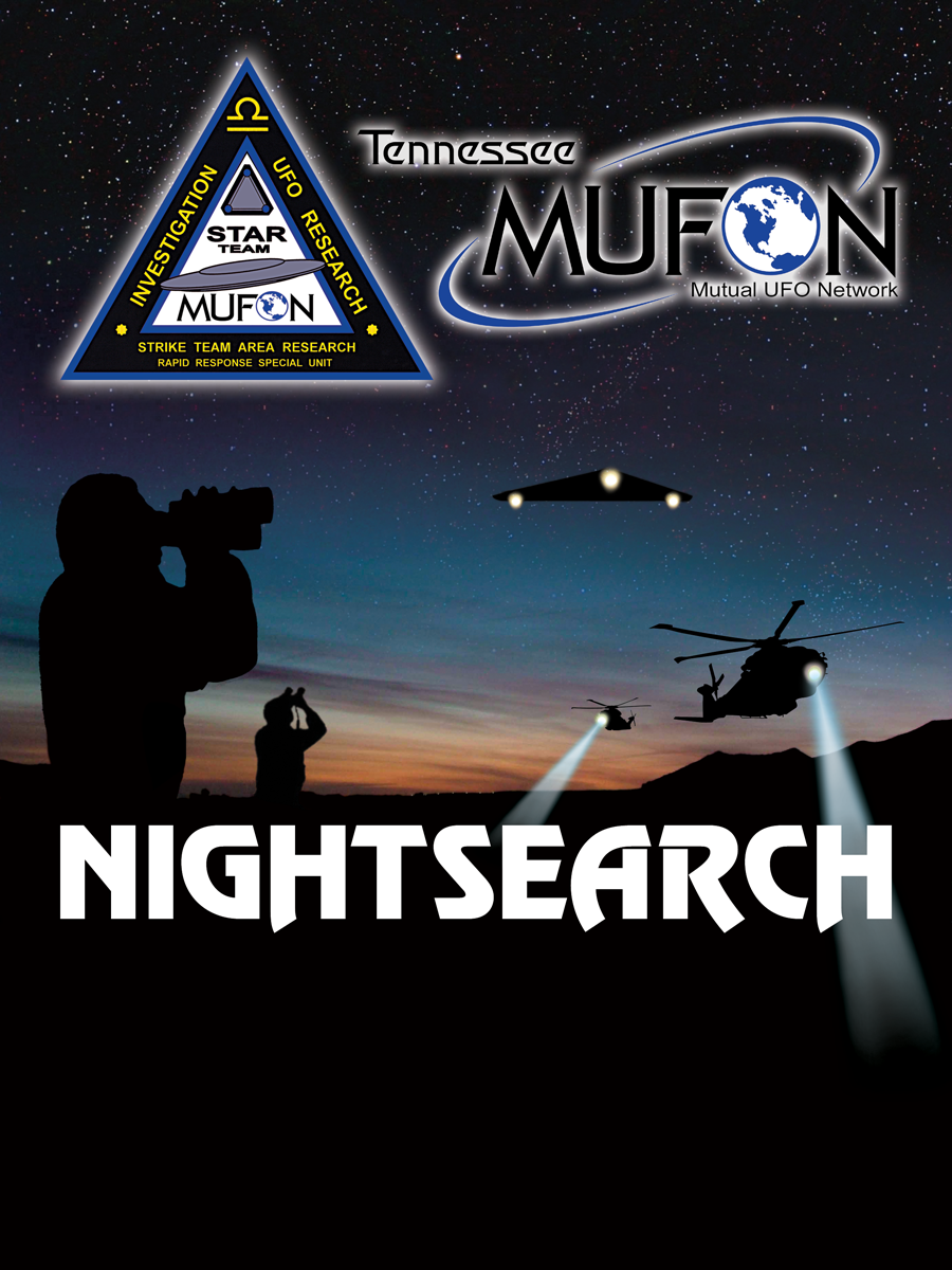 Promotional flyer for the Night Search program