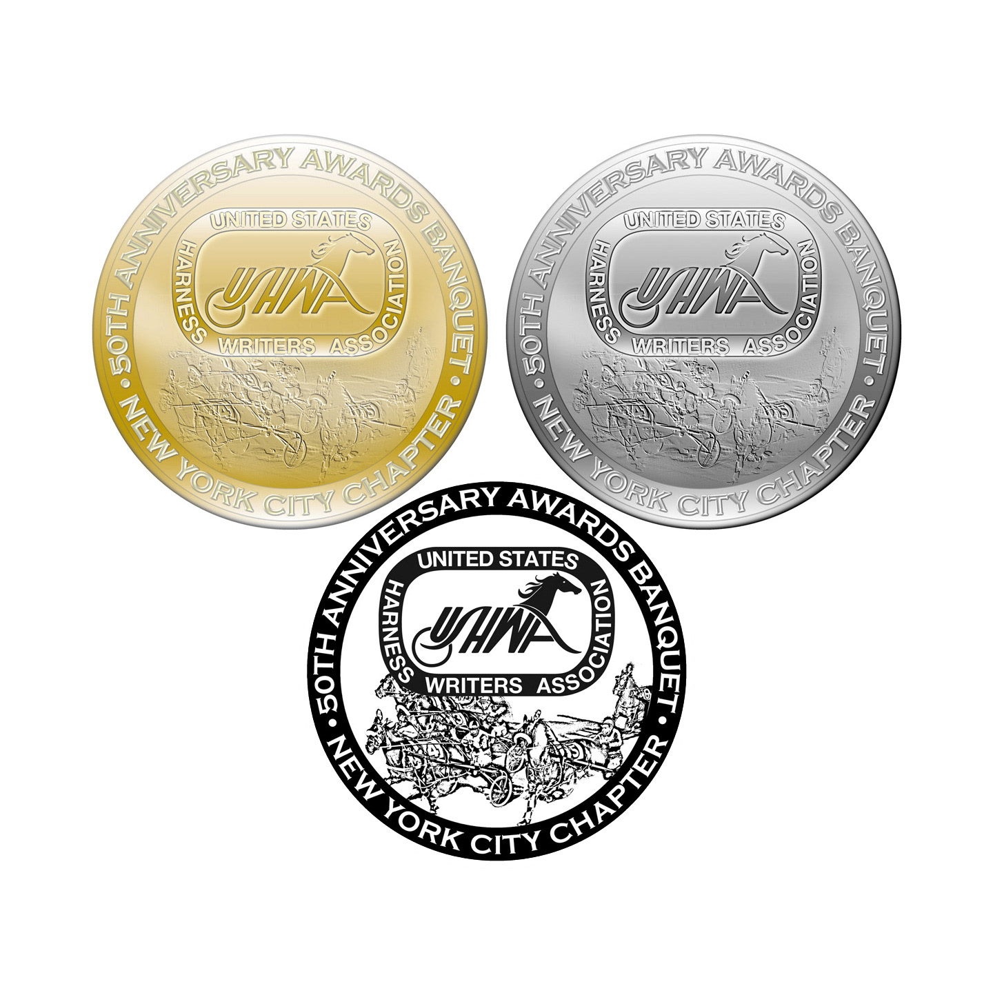 USHWA 50th Anniversary Medallion