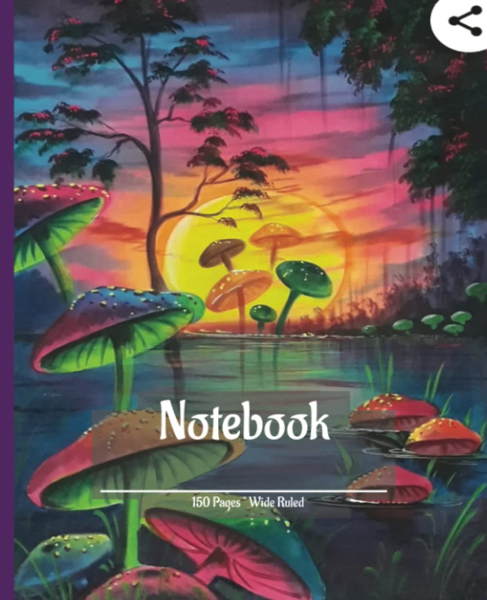 Cute Fantasy Composition Notebook