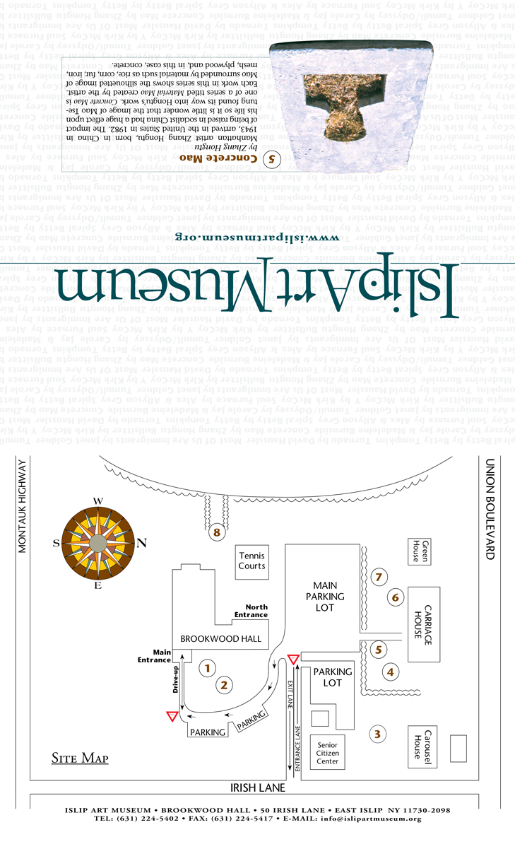 Outdoor Sculpture Brochure outside (2000)
