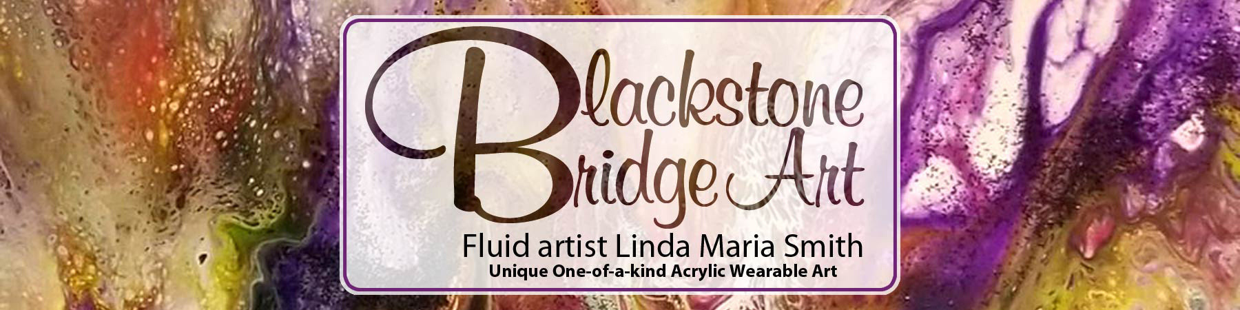Etsy banner for artist Linda Maria Smith (2018)