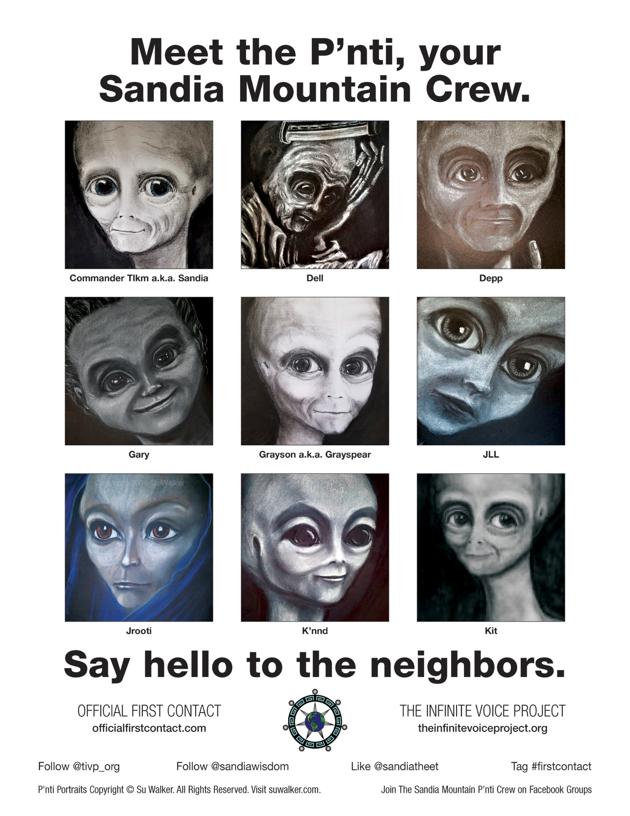 Meet the P'nti, your Sandia Mountain Crew.