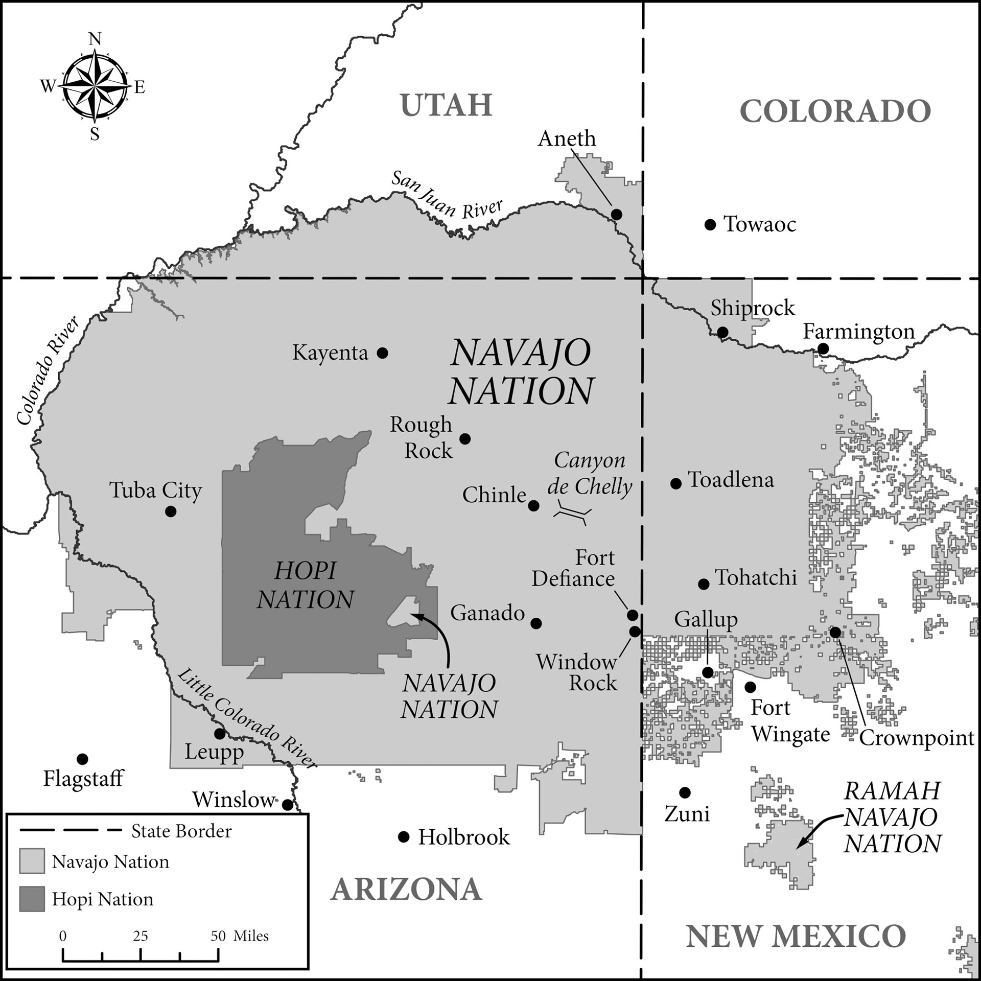 The Navajo and Hopi Nations