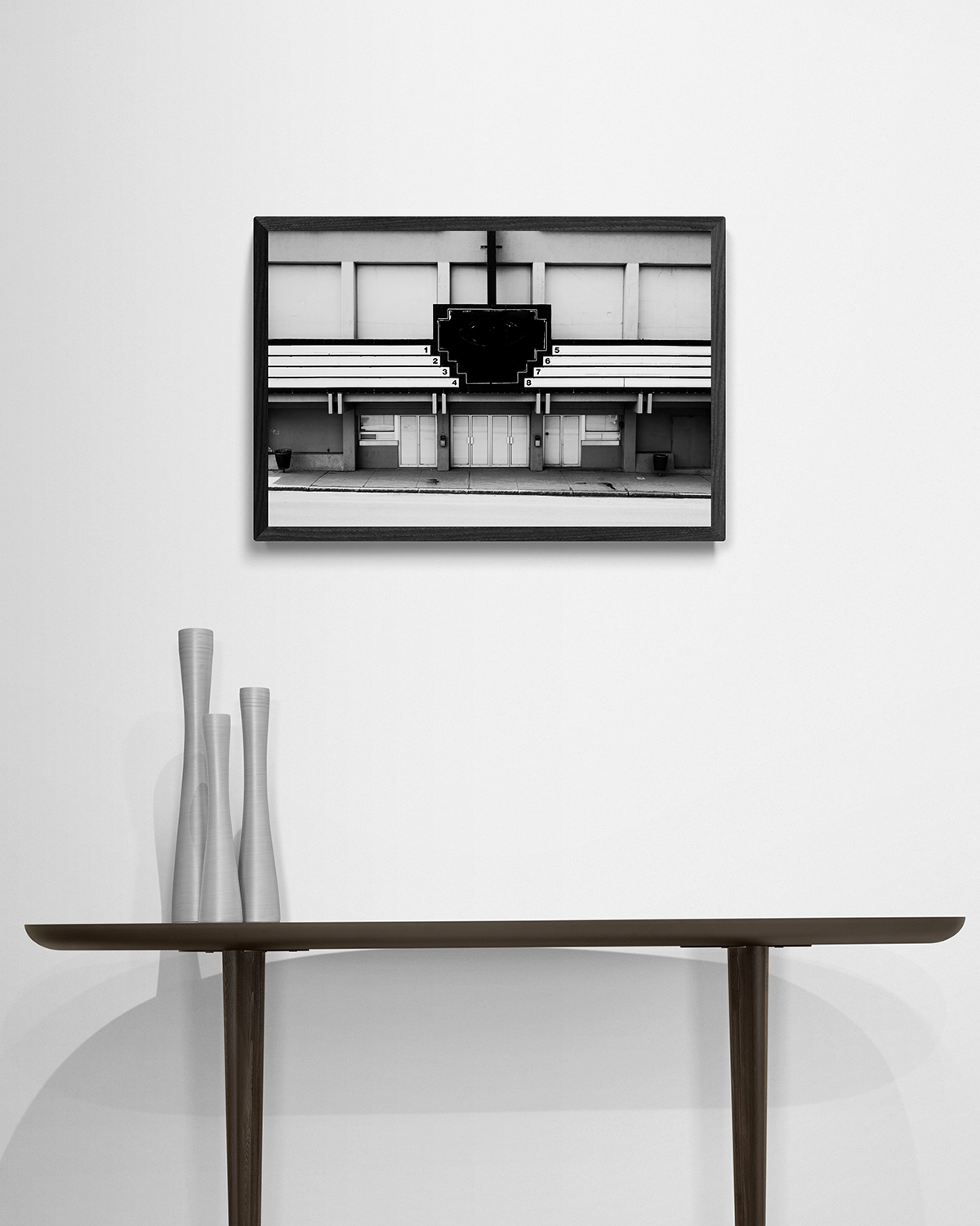 C'était le Cinéma Charest, 2011 | 16 x 24 po. | Édition 002/003 + E.A | Encadrement musée, verre anti-reflet | 1600 $