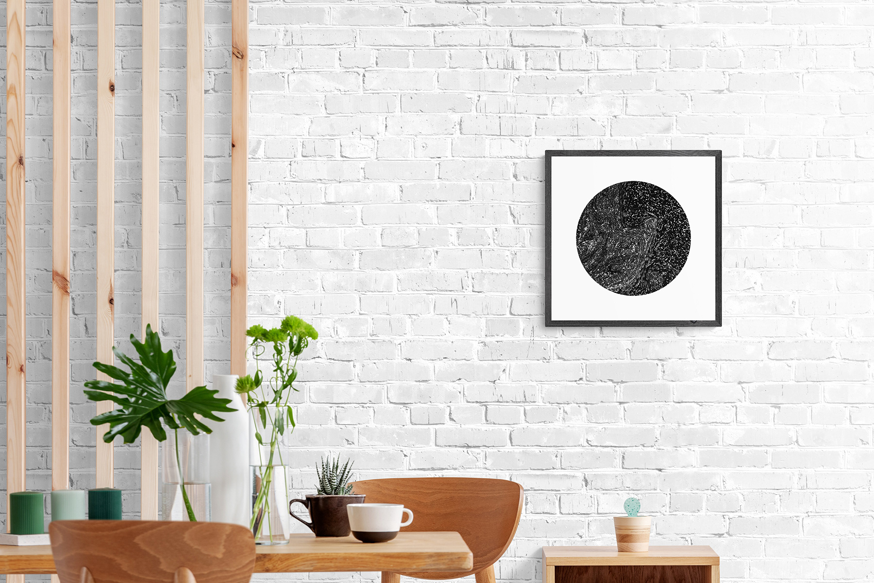 Hublot no. 05, 2018 | ø 15po. | Édition 001/001 + 1 E.A. | Encadré, verre standard | 1500 $