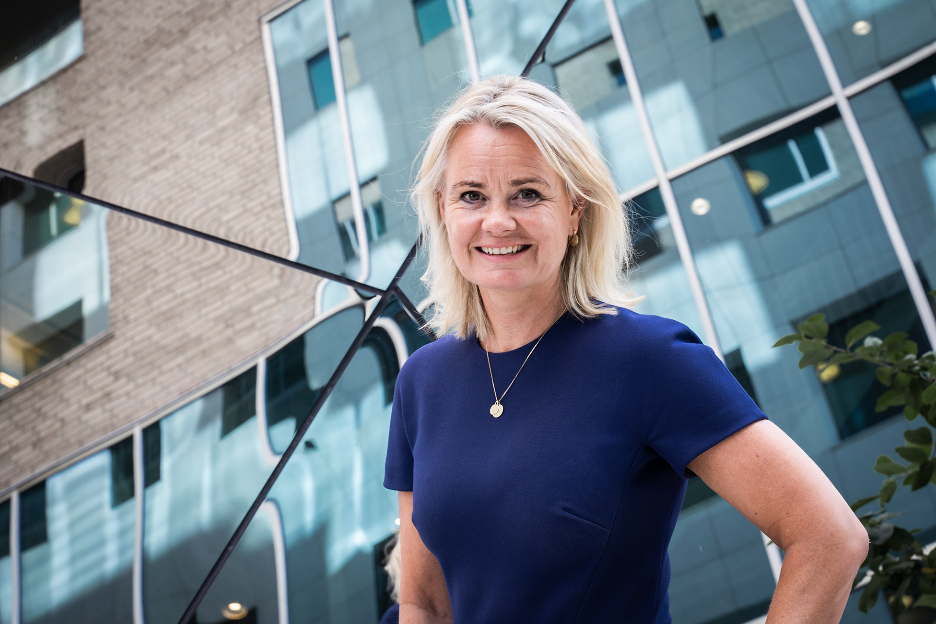 Ingjerd Blekeli Spiten. Group Executive Vice President Retail banking at DNB