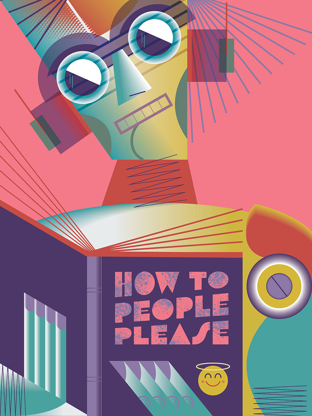 What Has Taught AI Chatbots to Be People-Pleasers? Mock editorial.