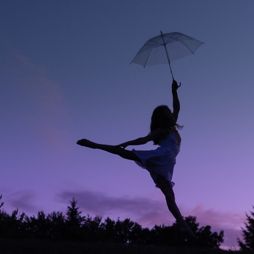 Dancer on a Hill II