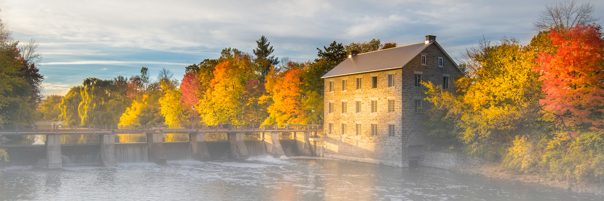 Sunrise shot of Watson's Mill, Manotick, ON