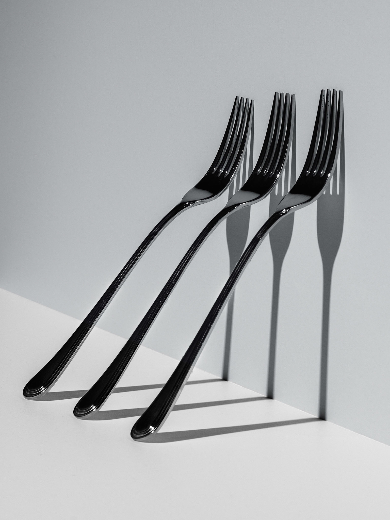 Still life cutlery collection