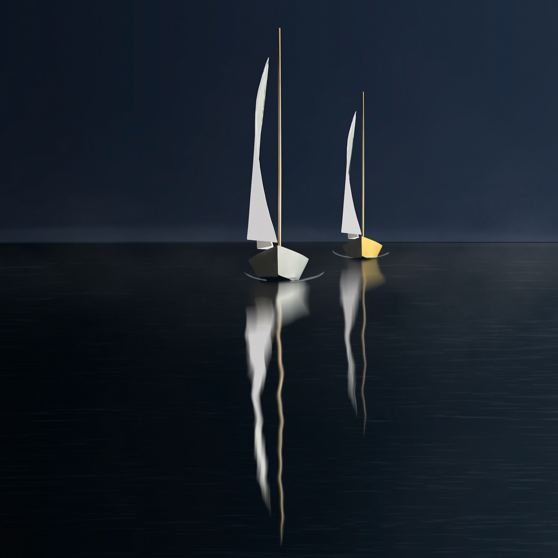 Night Sketch, sailboat, mark hogan, photography